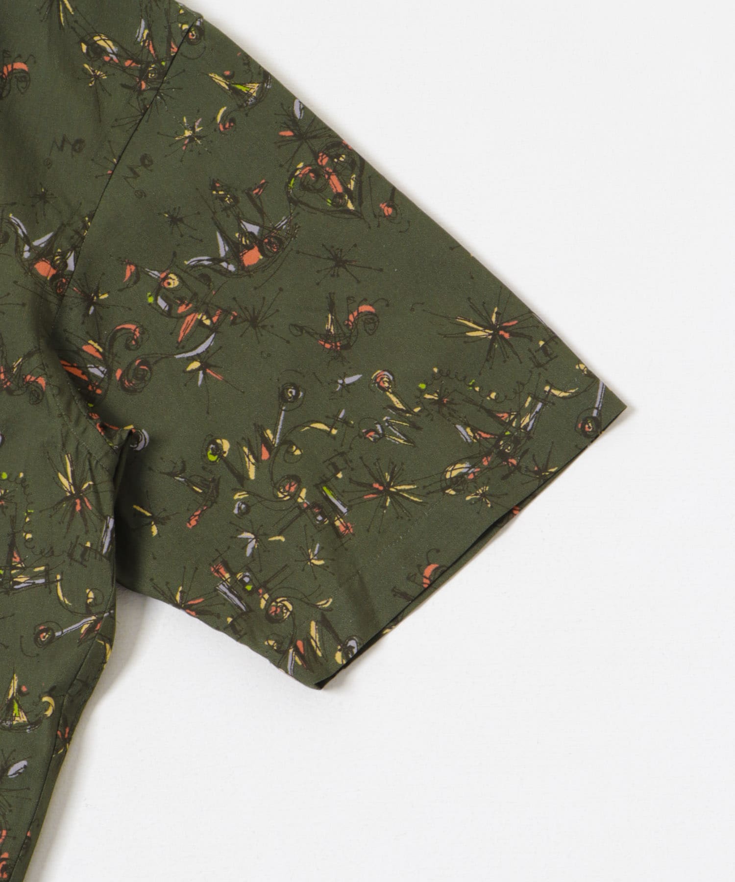 LONGCHAMP PRINT SHIRTS KHAKI M
