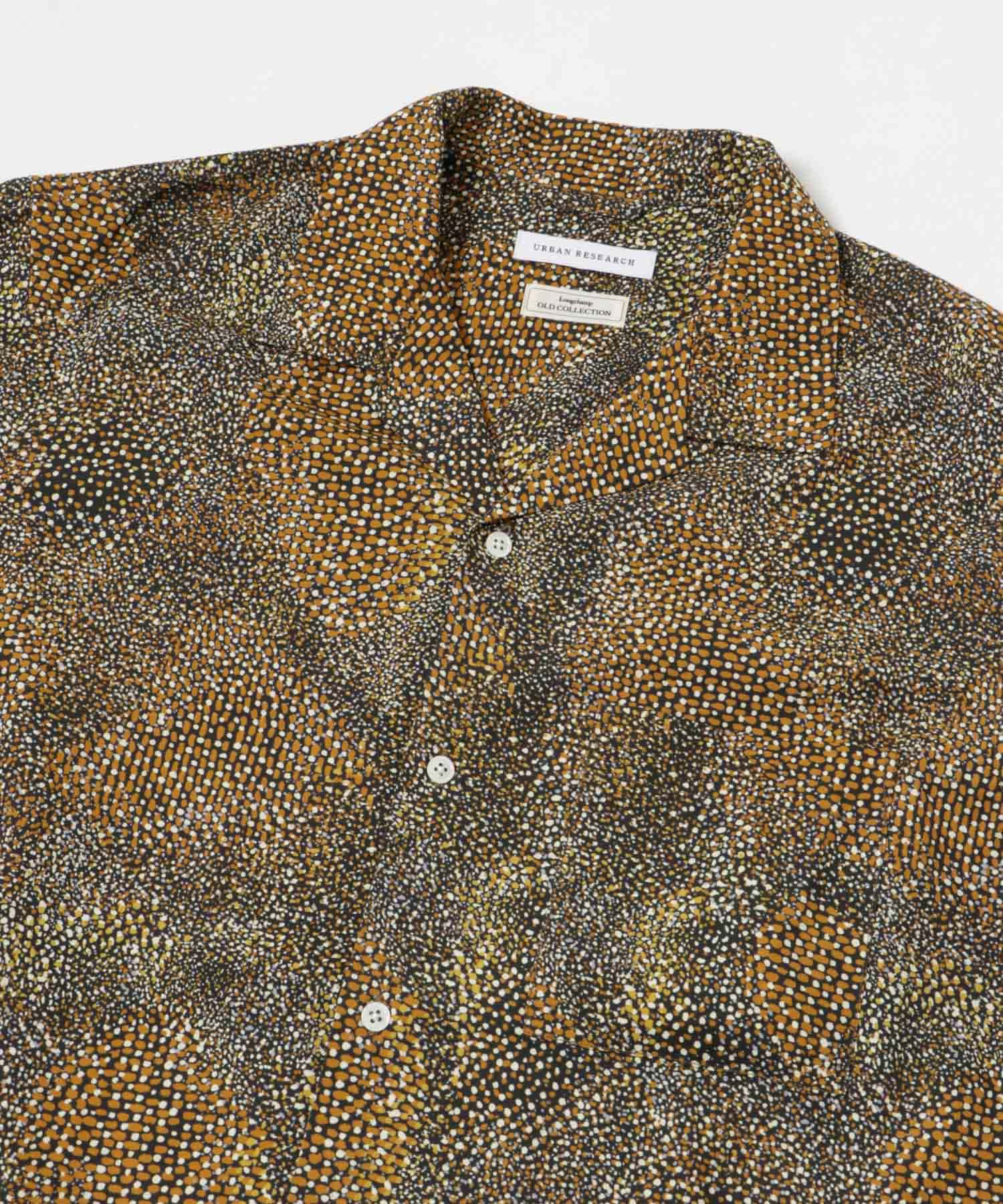 LONGCHAMP PRINT SHIRTS ORANGE M