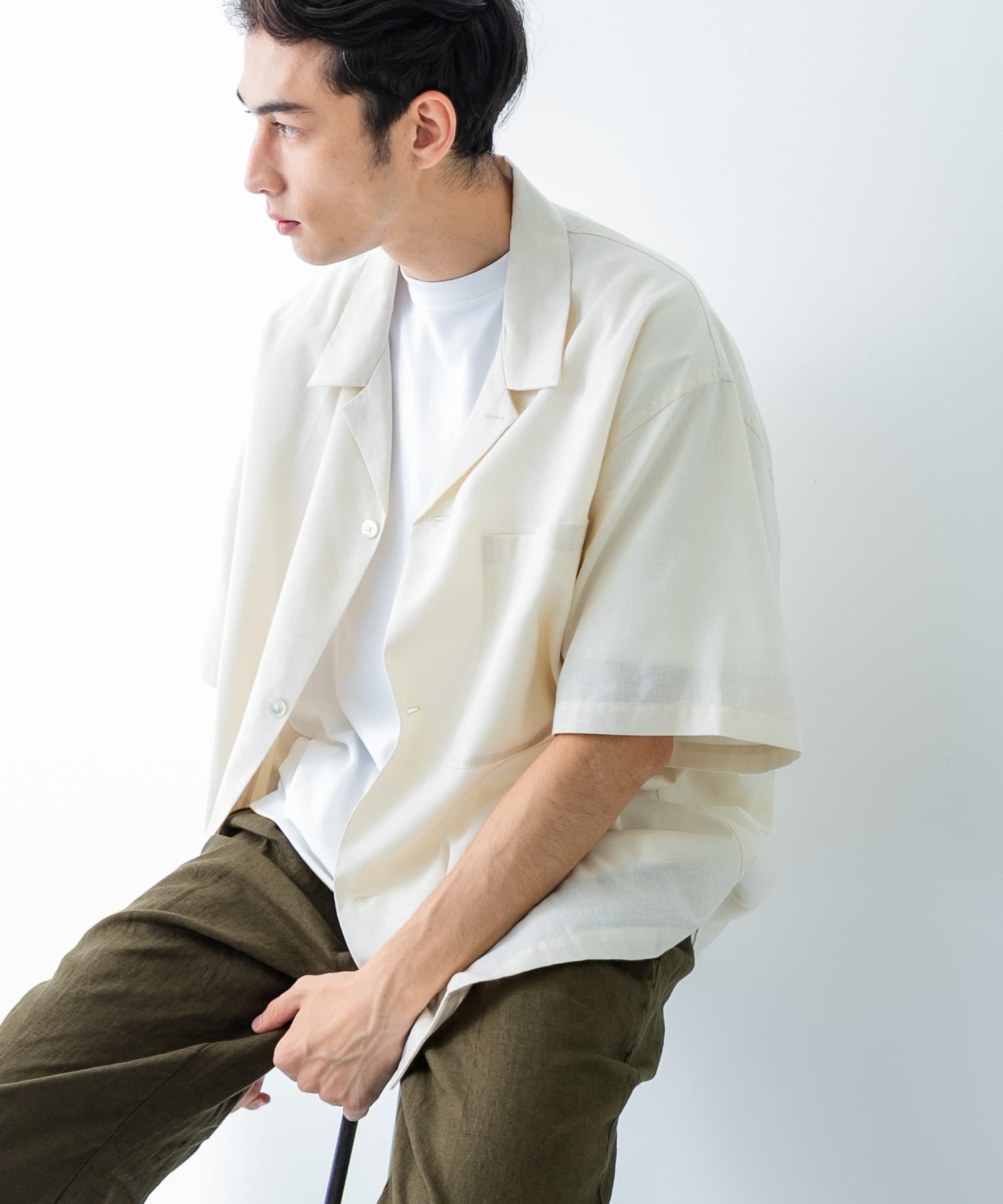 身長：181cm サイズ：L