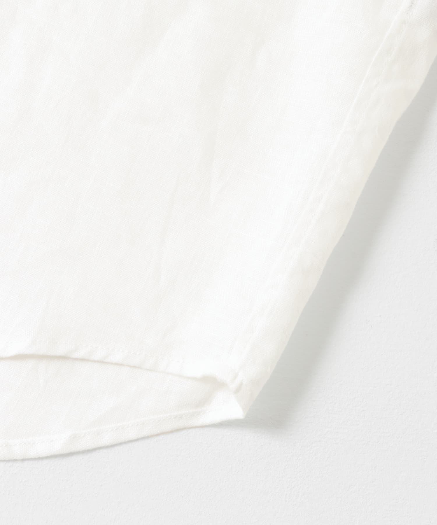 LINEN SHORT-SLEEVE SHIRTS WHITE S