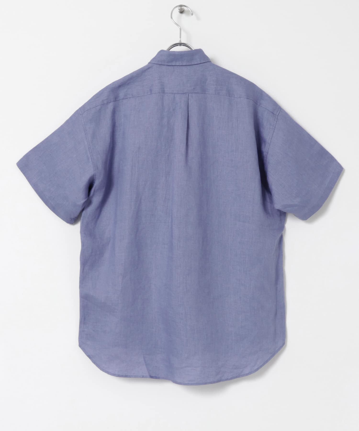 LINEN SHORT-SLEEVE SHIRTS BLUE S
