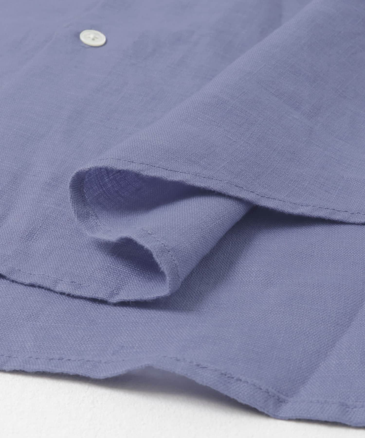 LINEN SHORT-SLEEVE SHIRTS BLUE S