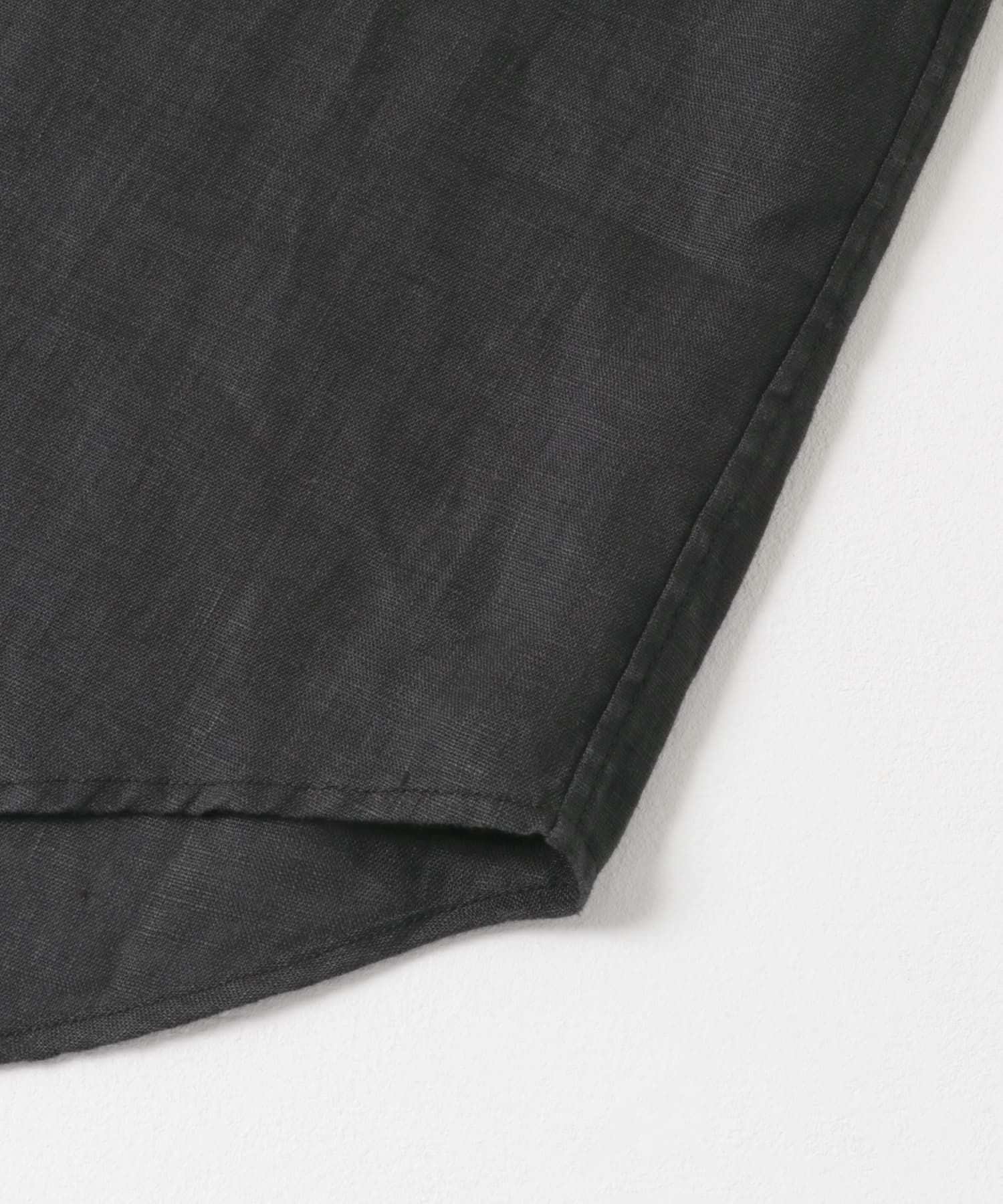 LINEN SHORT-SLEEVE SHIRTS D.NAVY S