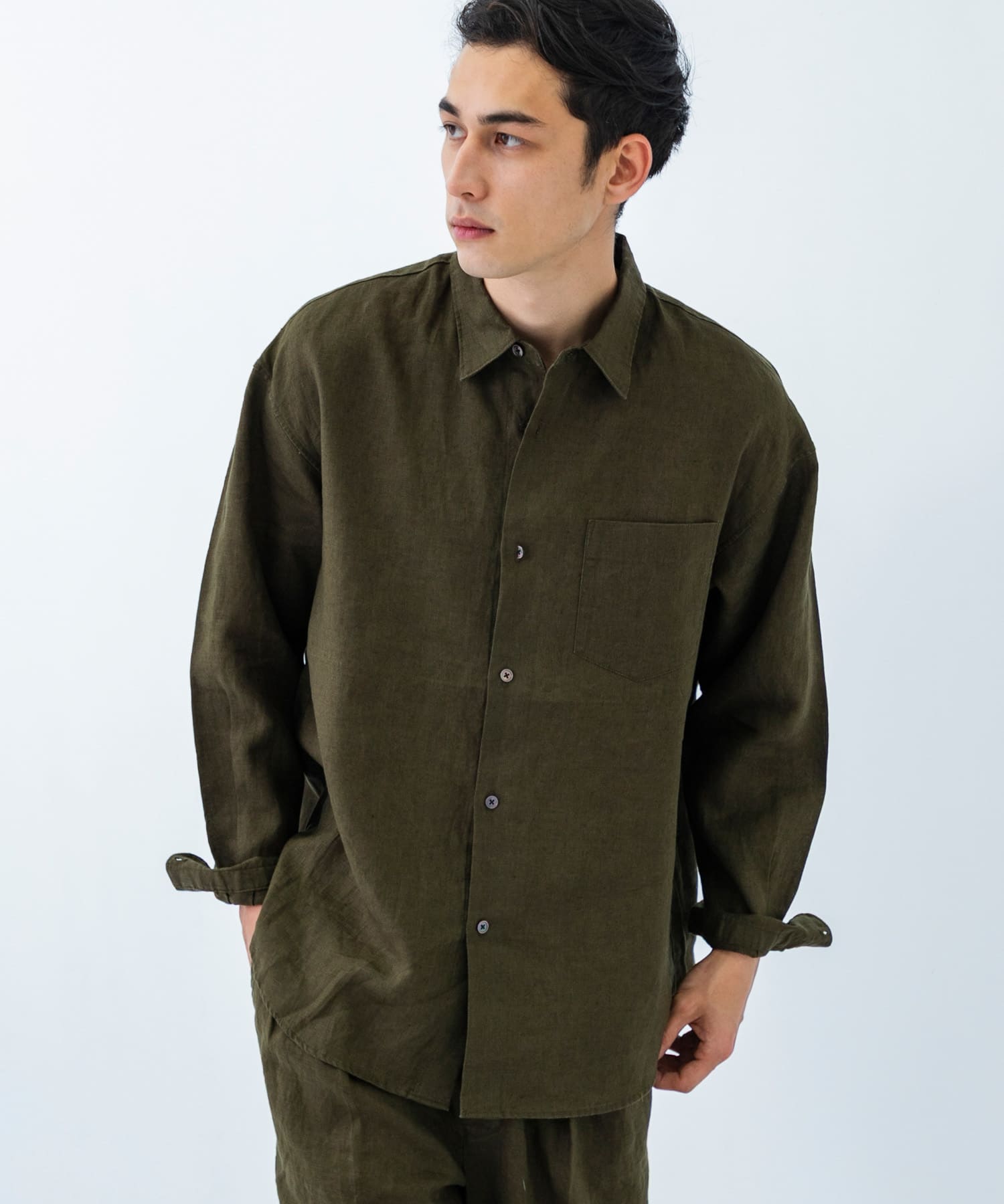 LINEN LONG-SLEEVE SHIRTS(S OFF): トップス｜URBAN RESEARCH公式