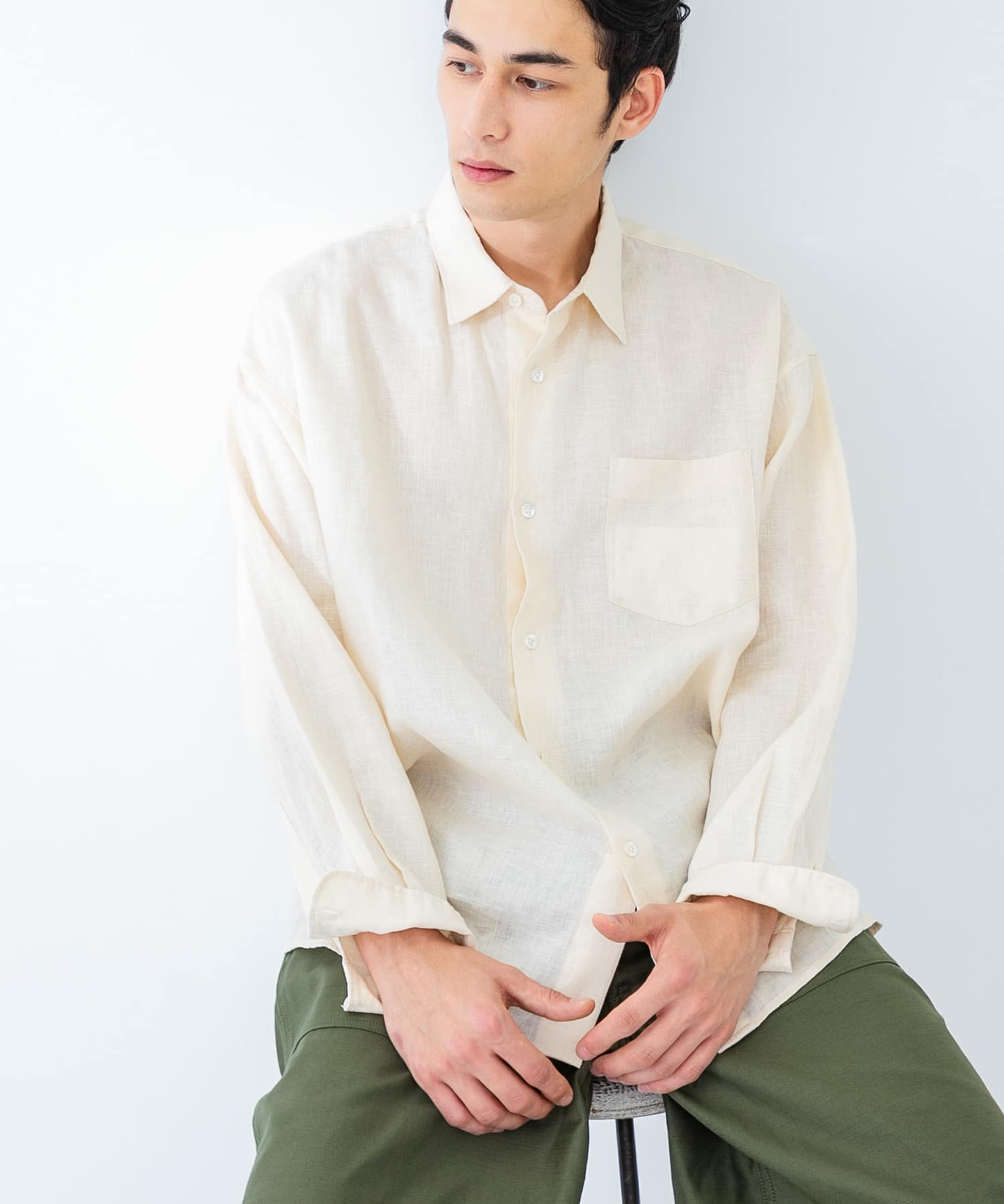 LINEN LONG-SLEEVE SHIRTS