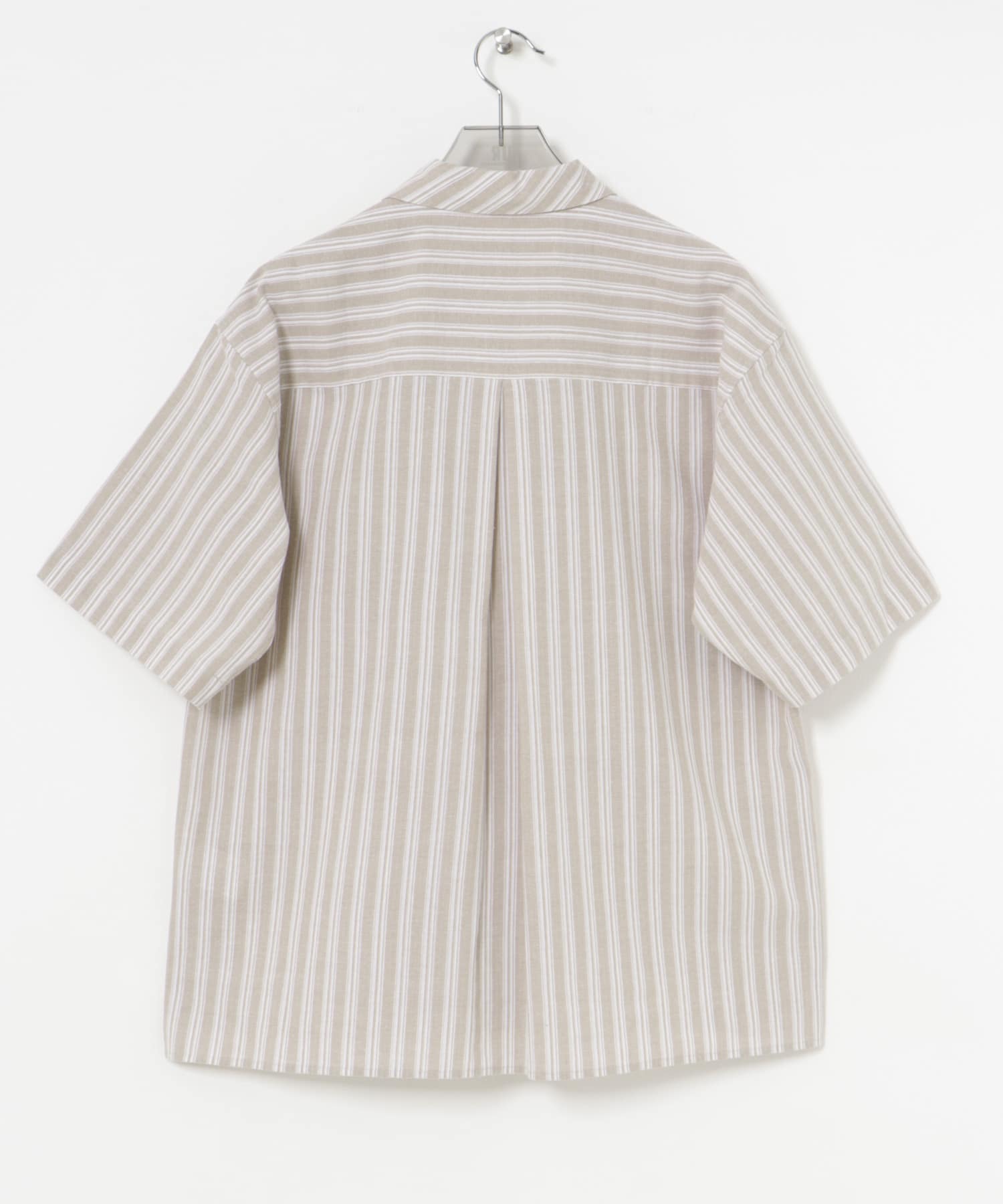 オープンカラーストライプシャツ(M SAND): トップス｜URBAN RESEARCH