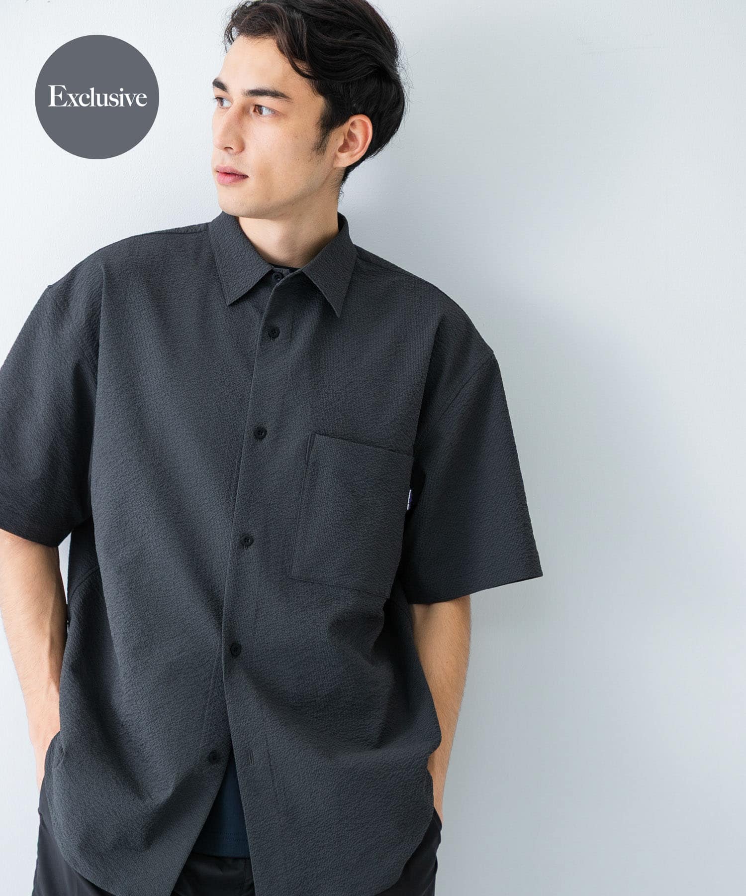 『別注』THOUSAND MILE×UR　WASHER CODE SHIRTS