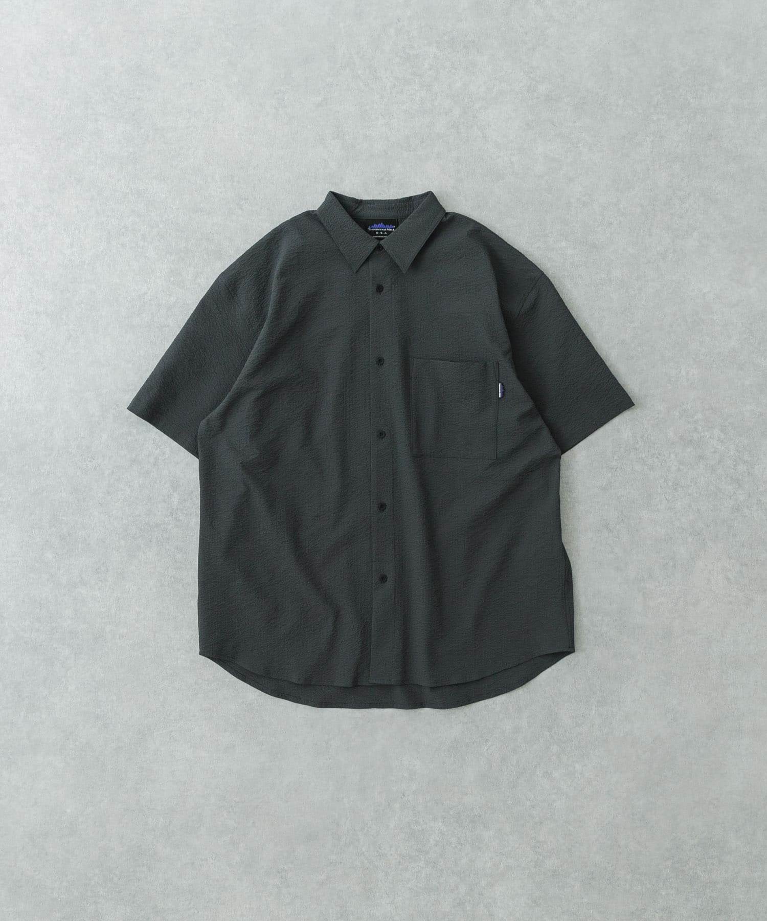 『別注』THOUSAND MILE×UR　WASHER CODE SHIRTS CHARCOAL M