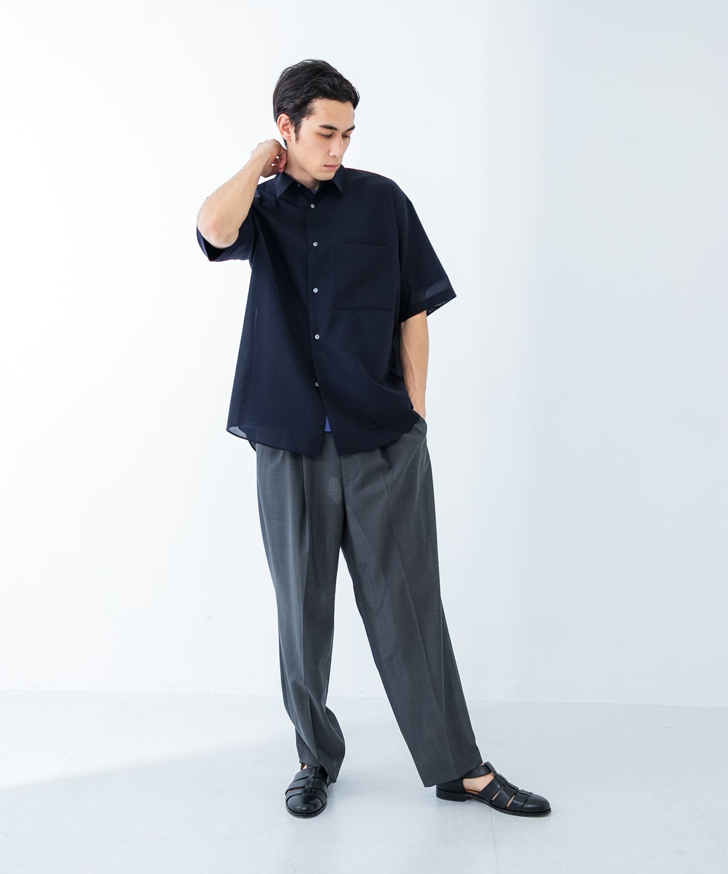 身長：182cm サイズ：L