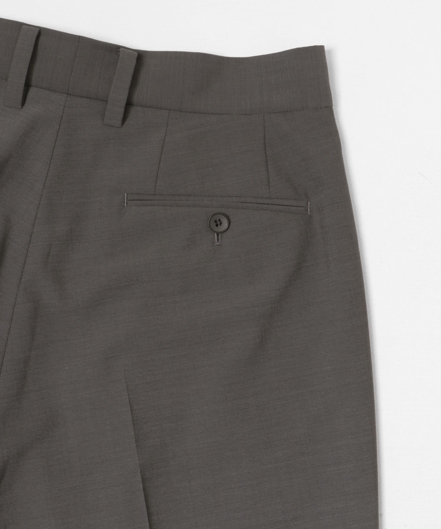 ウォッシャブルウールサイロフィルスラックス CHARCOAL M