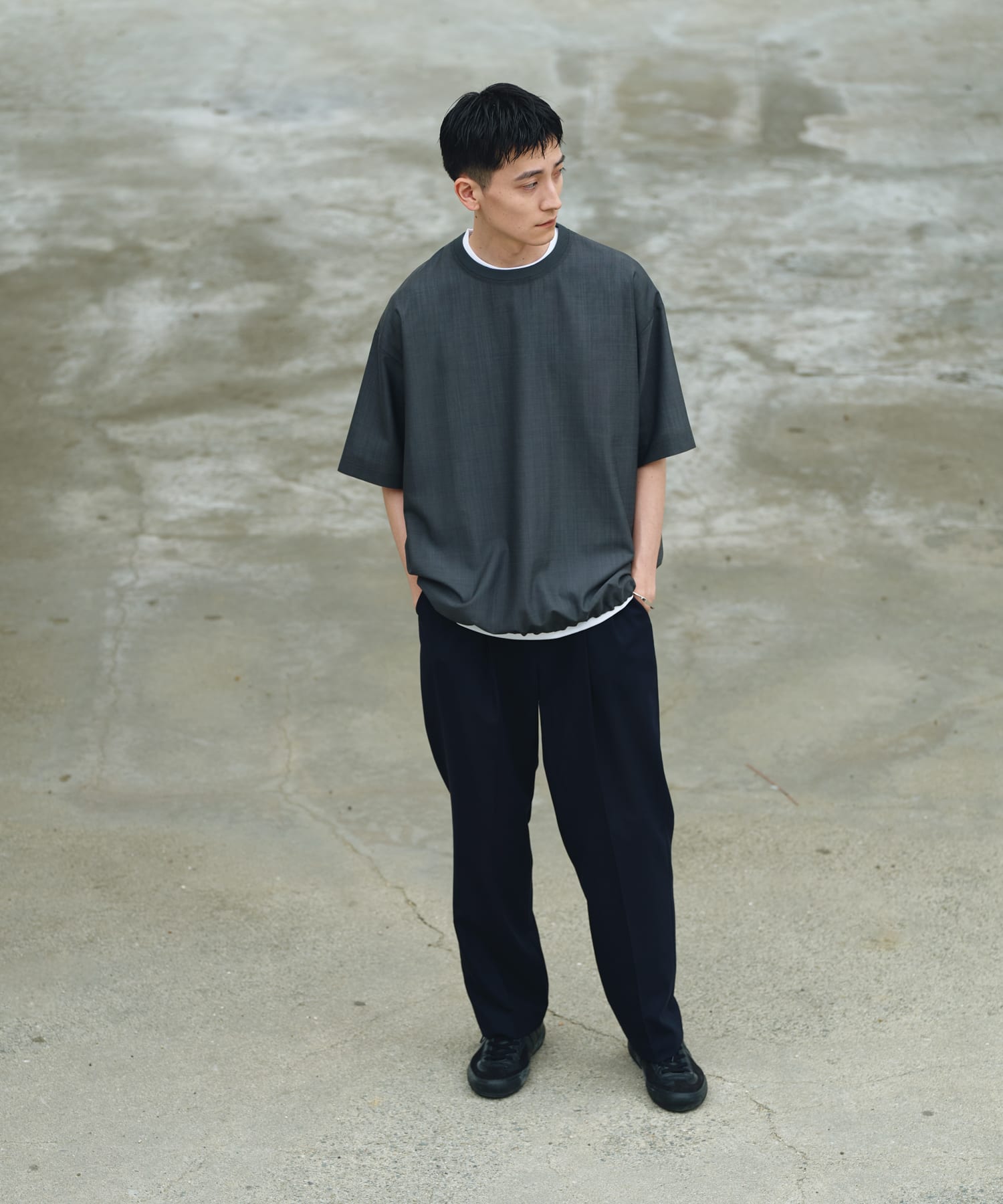身長：180cm サイズ：L