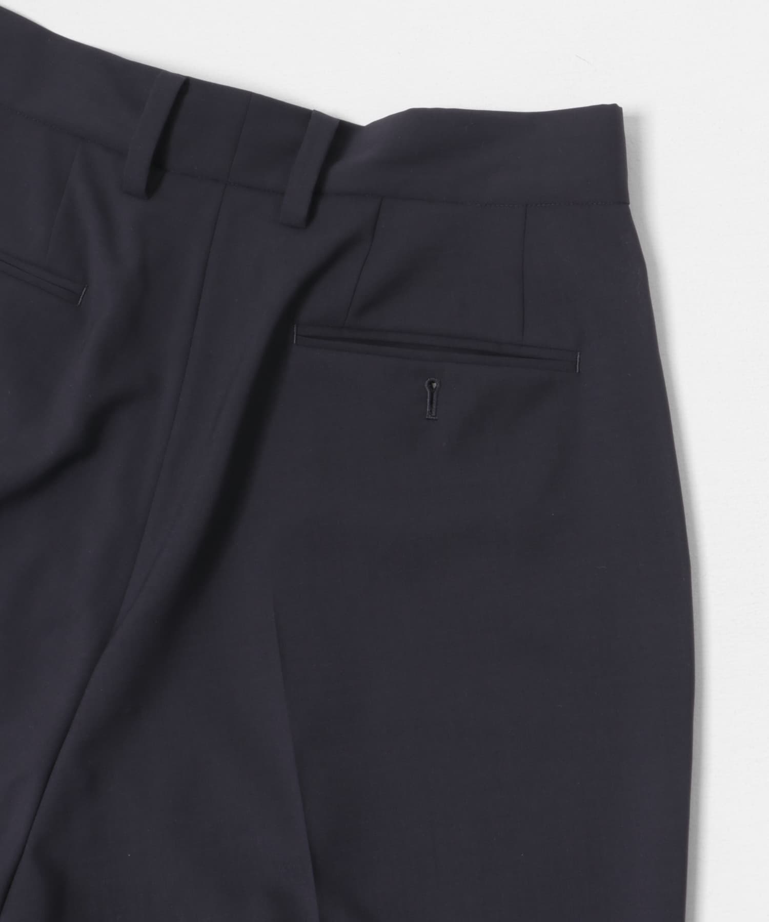 ウォッシャブルウールサイロフィルスラックス NAVY M