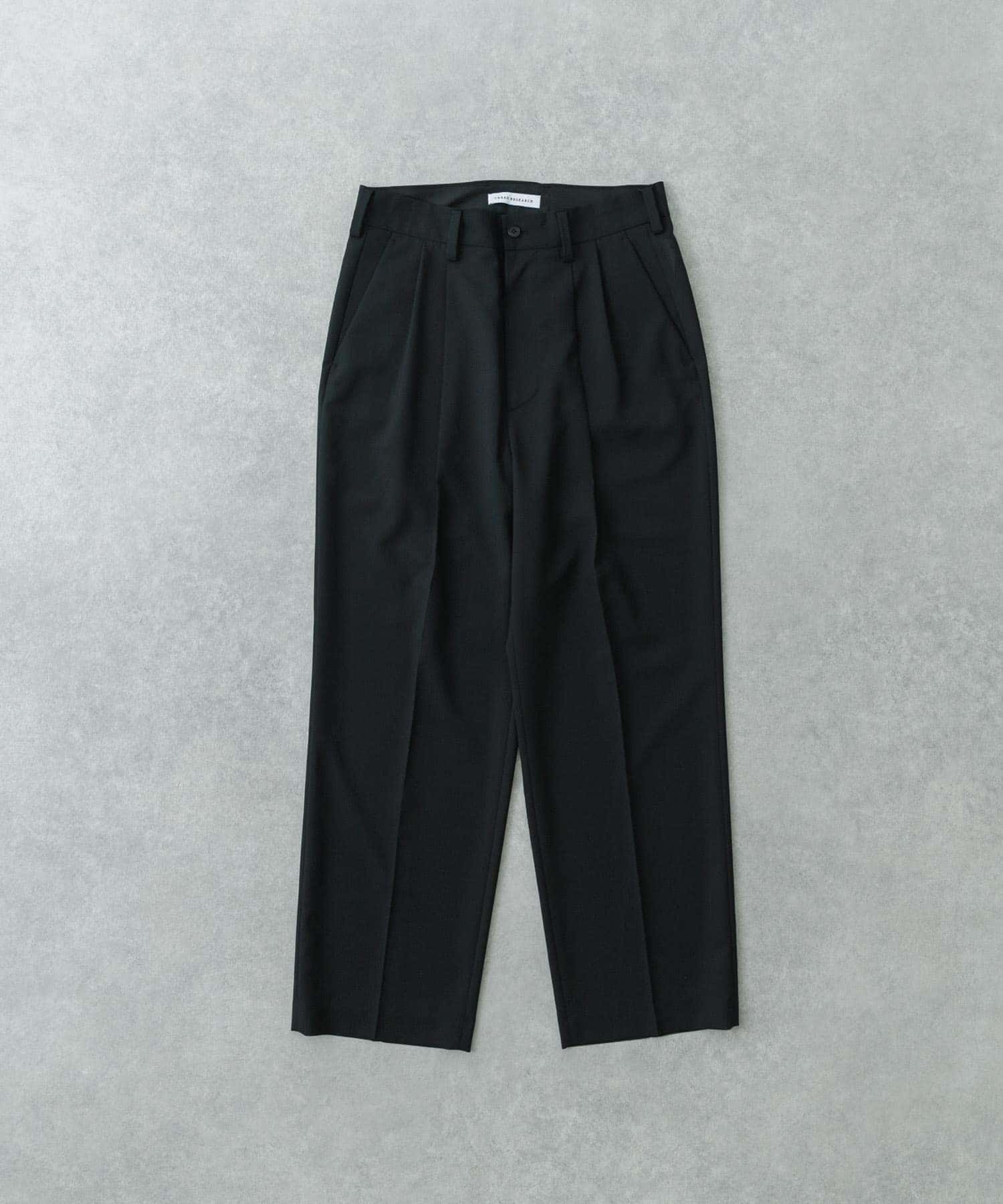 ウォッシャブルウールサイロフィルスラックス BLACK L