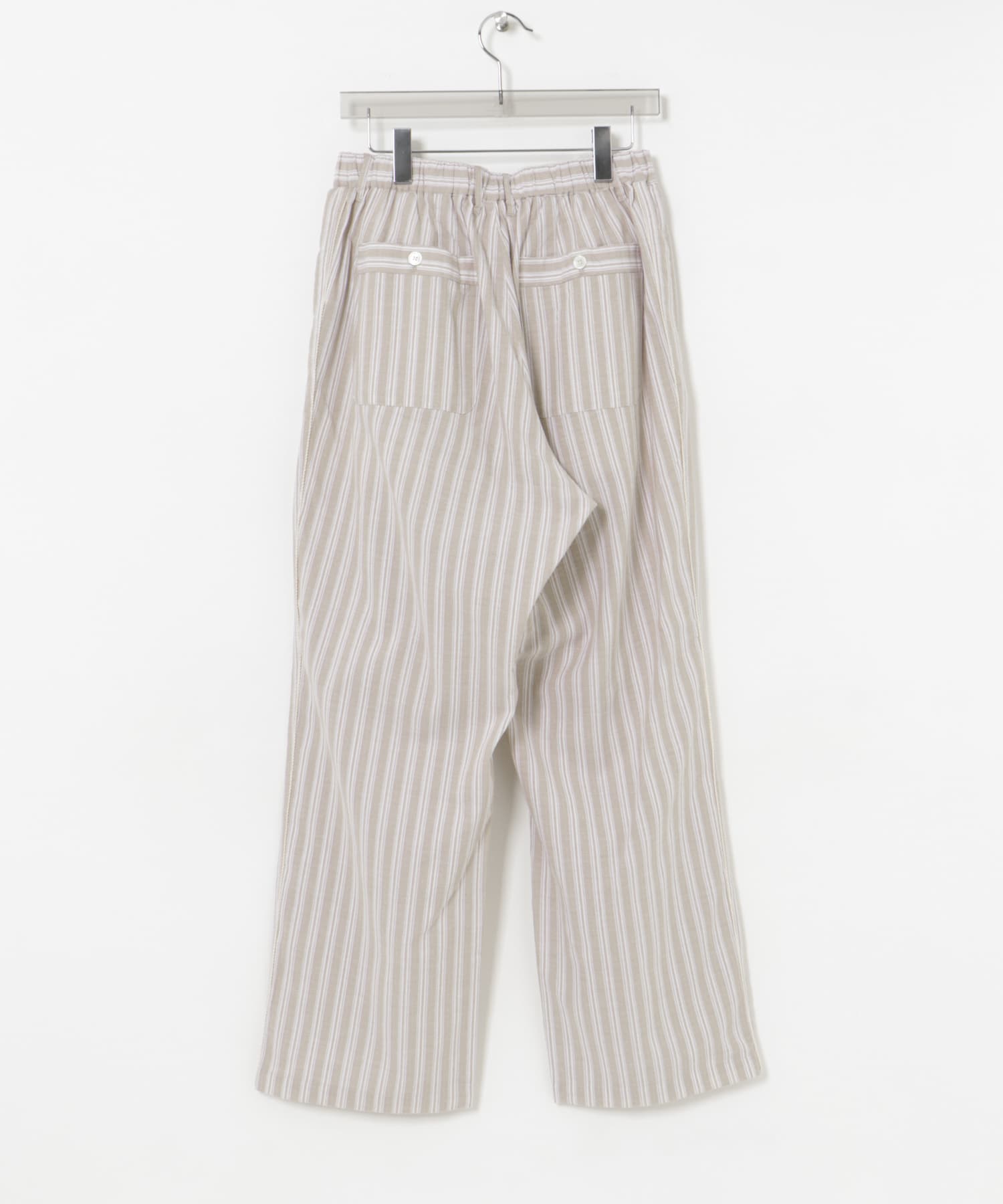 ストライプイージーパンツ SAND M