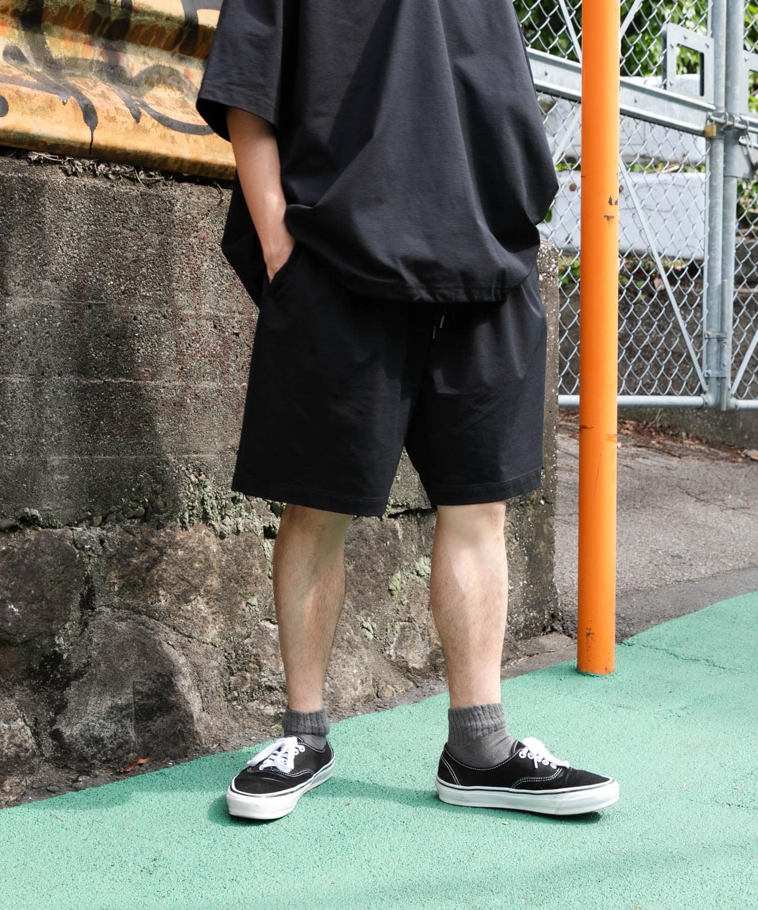 Wide Dad SHADE TECH SHORT PANTS(1 D.NAVY): ボトム｜URBAN RESEARCH