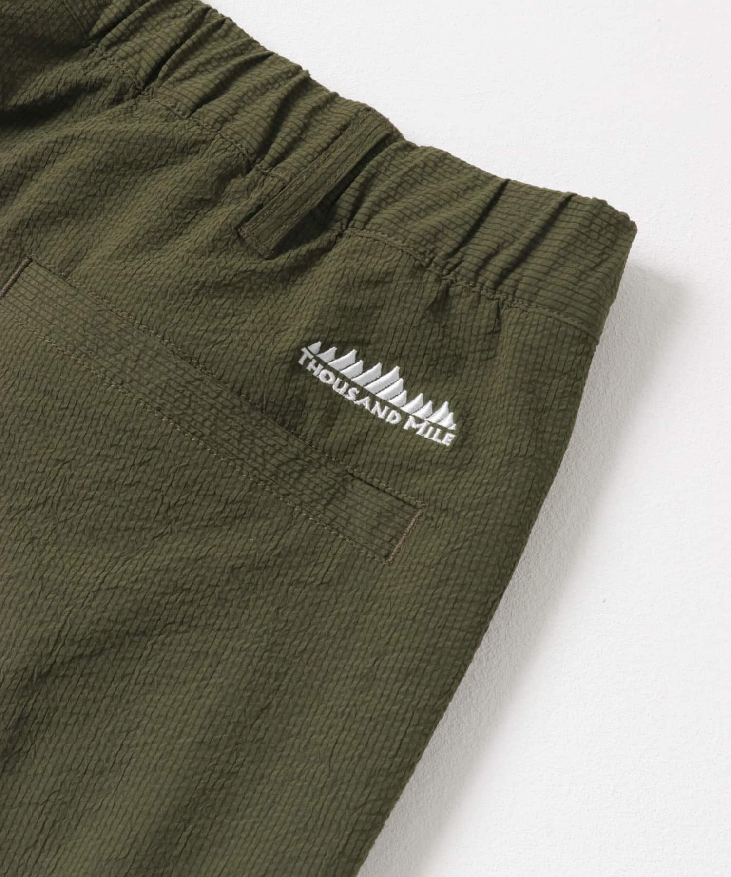 『別注』THOUSAND MILE×UR　WASHER CODE SHORTS OLIVE S