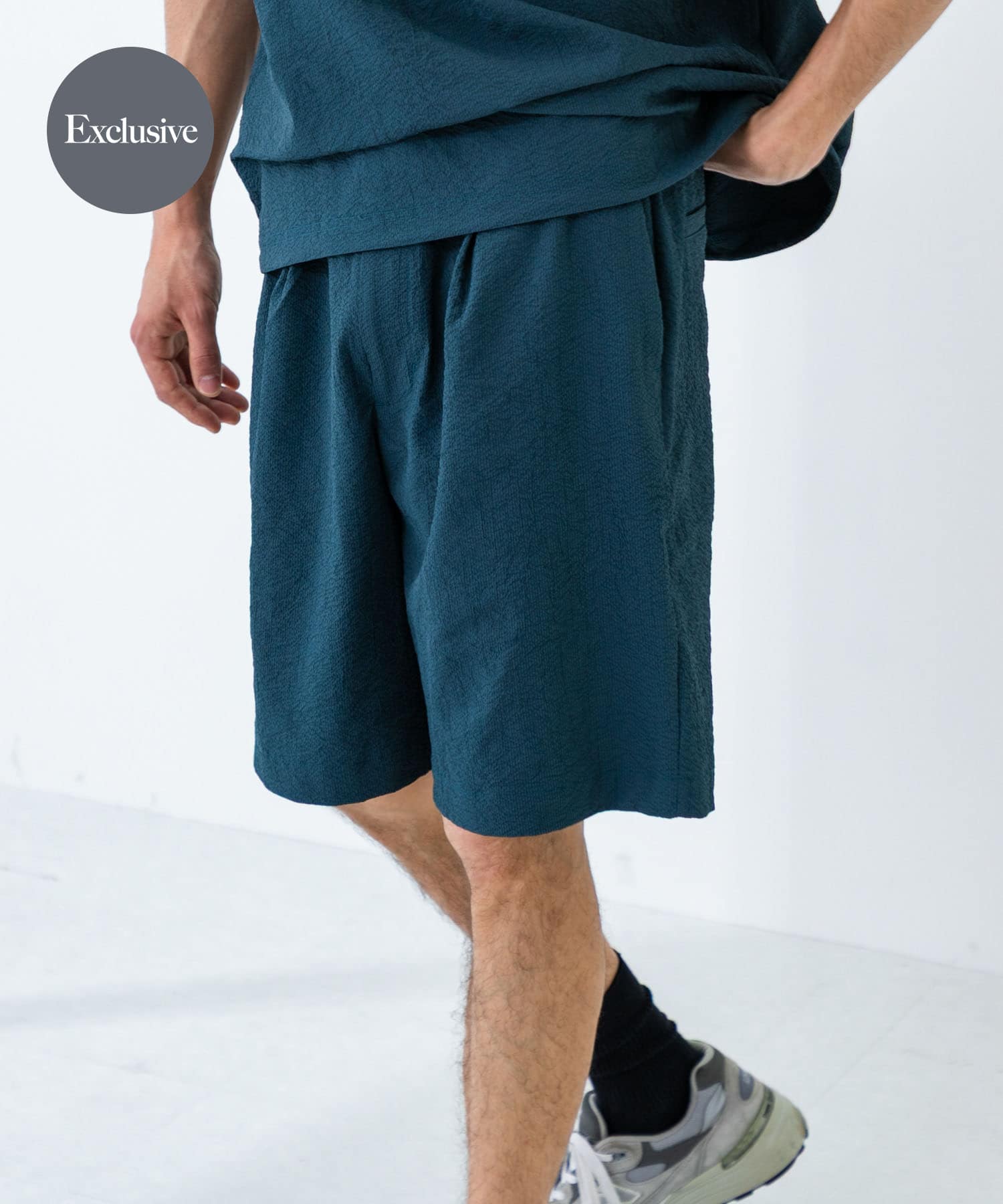 『別注』THOUSAND MILE×UR　WASHER CODE SHORTS