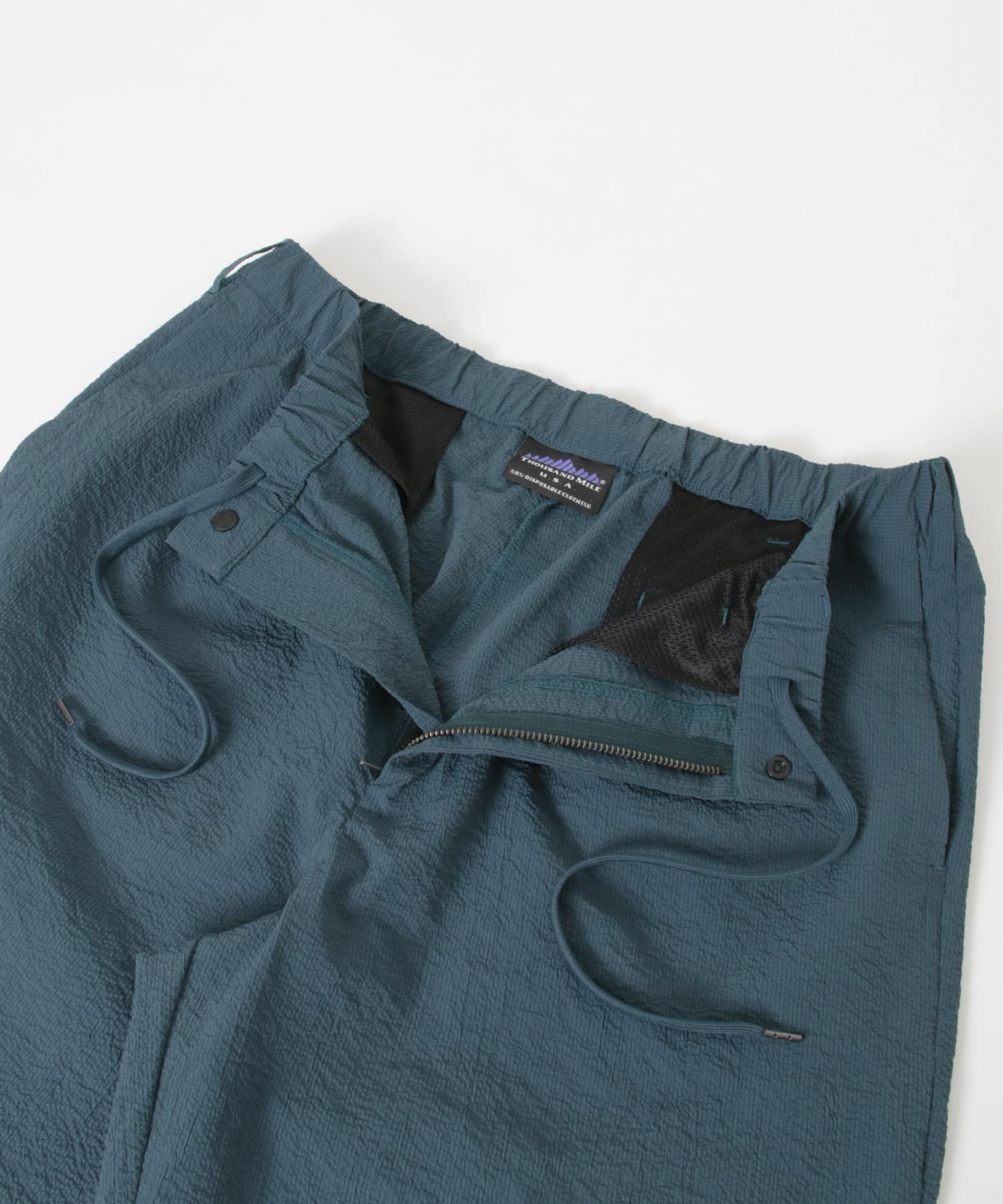 『別注』THOUSAND MILE×UR　WASHER CODE SHORTS SLATE BLUE S