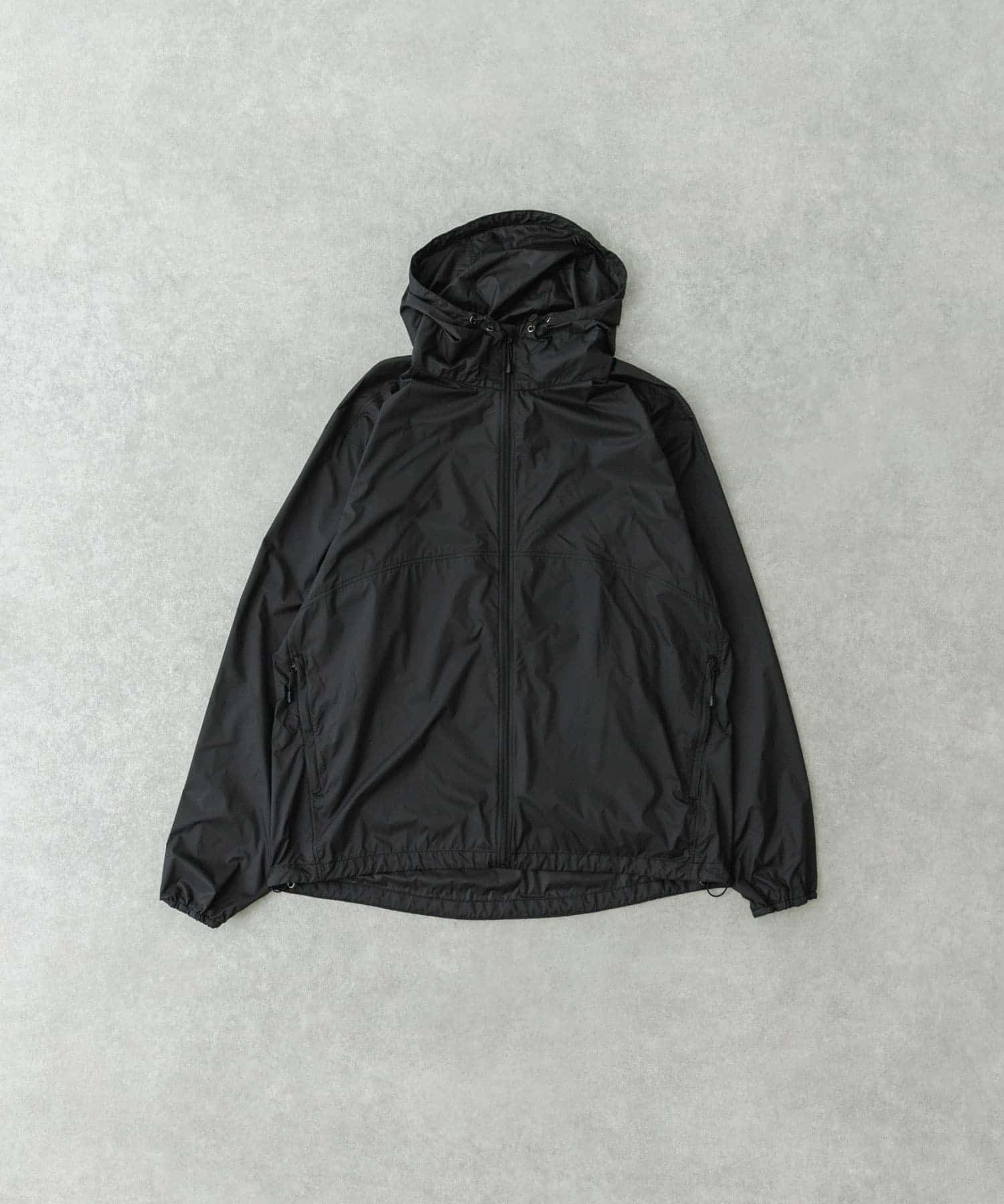 new basic　Nylon Rip Stop Wind Parka BLACK XL