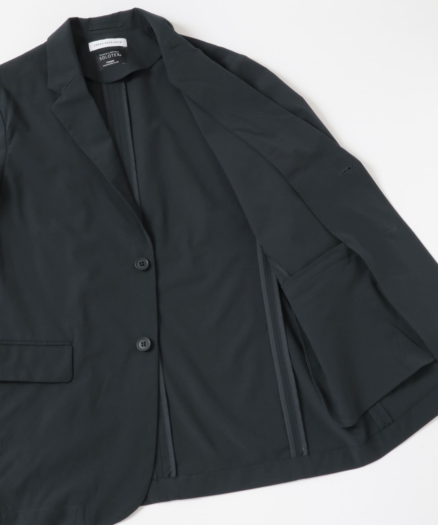 『撥水』SOLOTEX STRETCH JACKET D.NAVY S