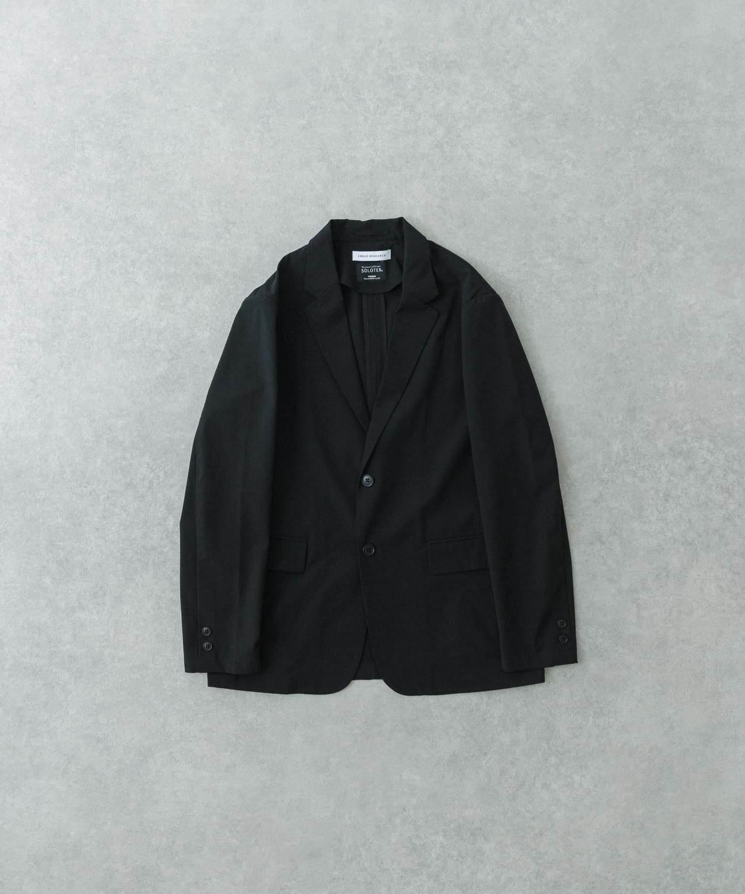『撥水』SOLOTEX STRETCH JACKET BLACK S