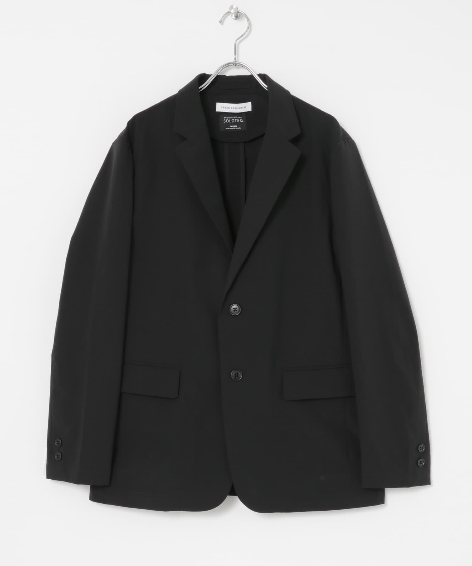 『撥水』SOLOTEX STRETCH JACKET BLACK S