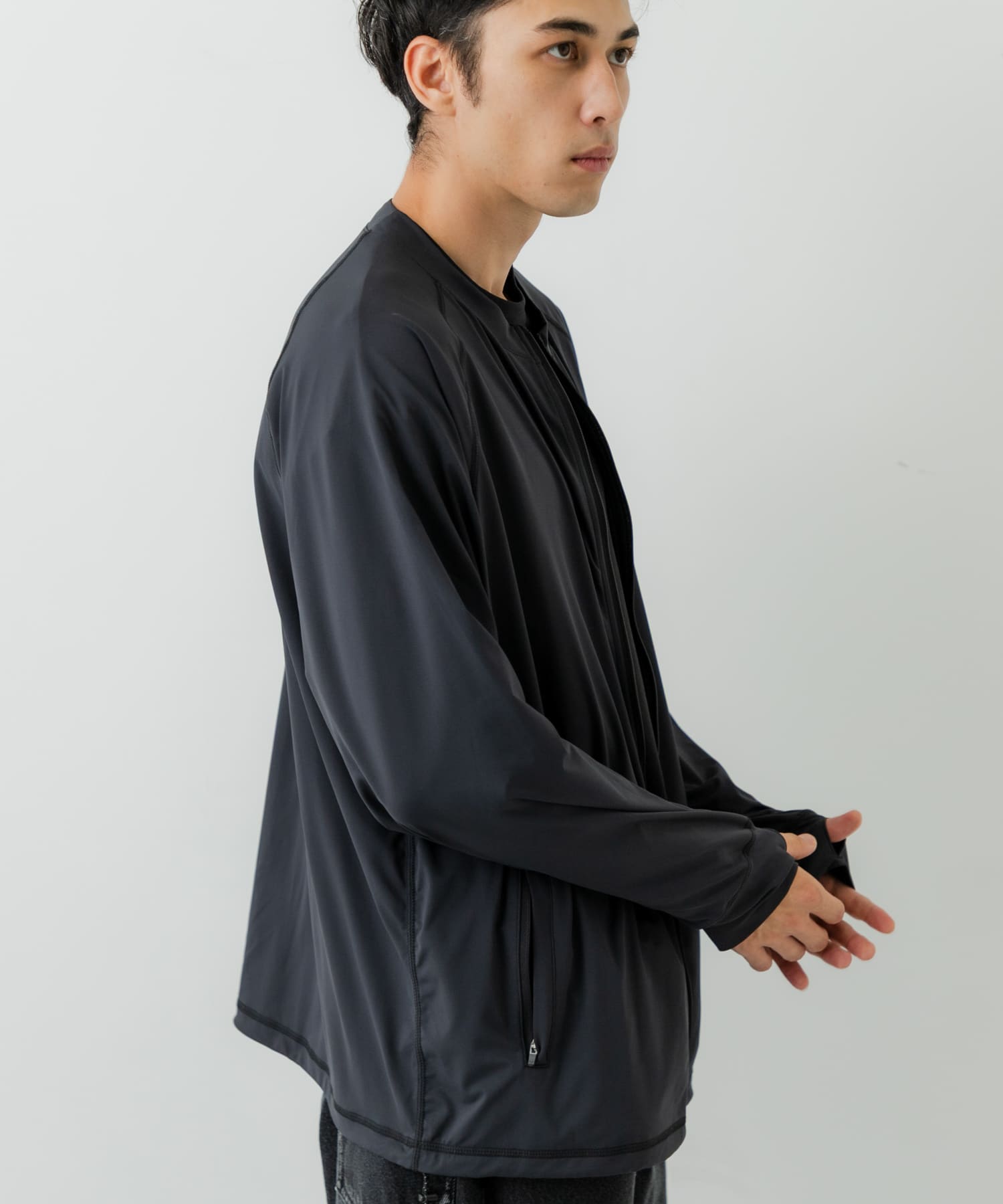 別注』NANGA×URBAN RESEARCH RASH GUARD BLOUSON(M BLACK): アウター