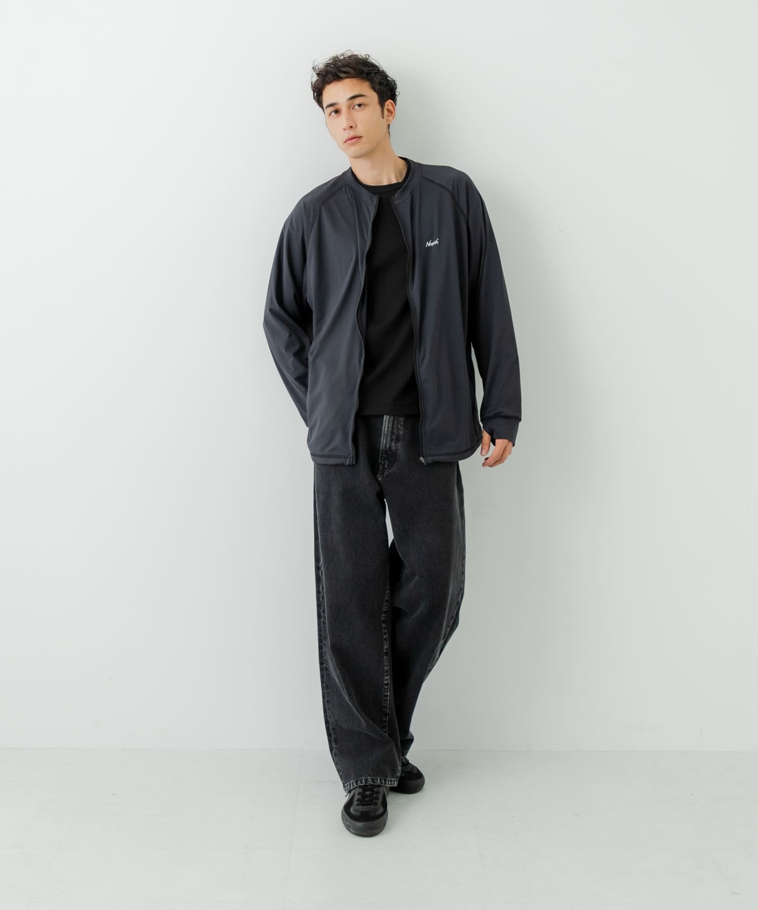 別注』NANGA×URBAN RESEARCH RASH GUARD BLOUSON(M BLACK): アウター