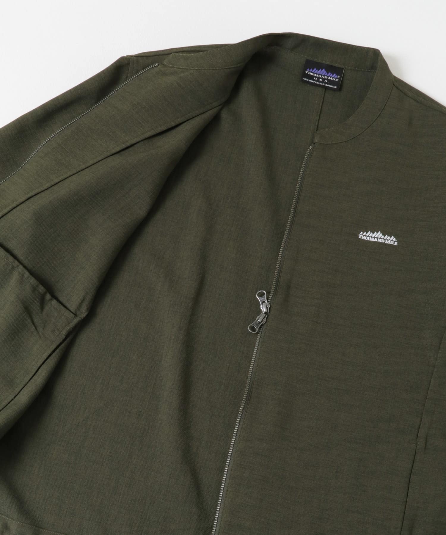『別注』THOUSAND MILE×UR　THICK AND THIN BLOUSON KHAKI M