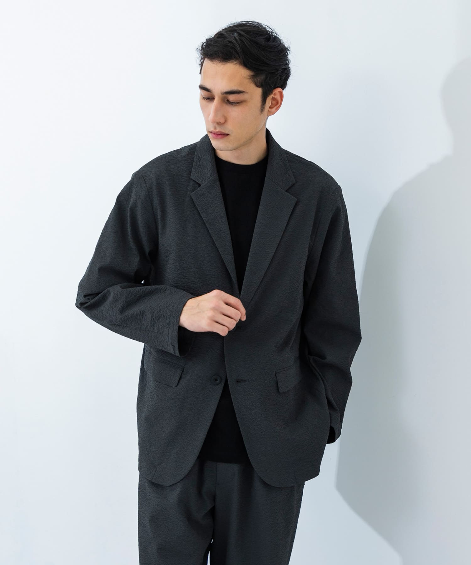 身長：181cm サイズ：L