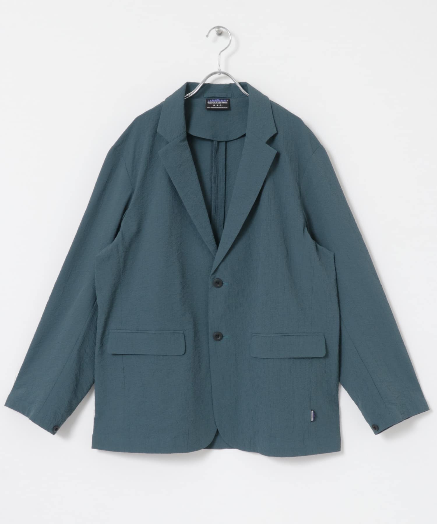 『別注』THOUSAND MILE×UR　WASHER CODE JACKET SLATE BLUE S