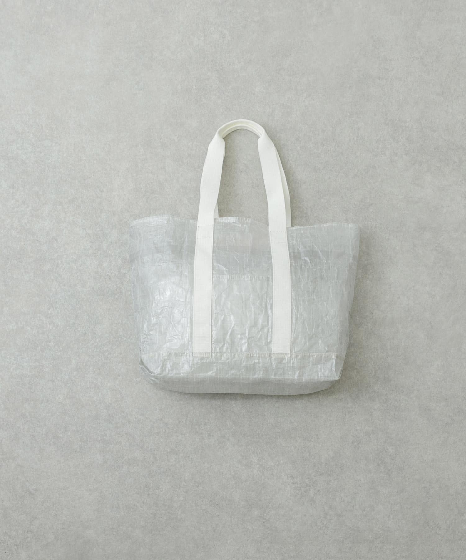 Wide Dad　HYBRID CUBEN DAD TOTE BAG WHITE FREE