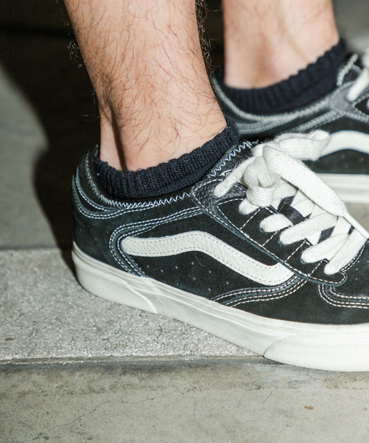 Wide Dad　Dad CORDURA SHORT SOX NAVY FREE