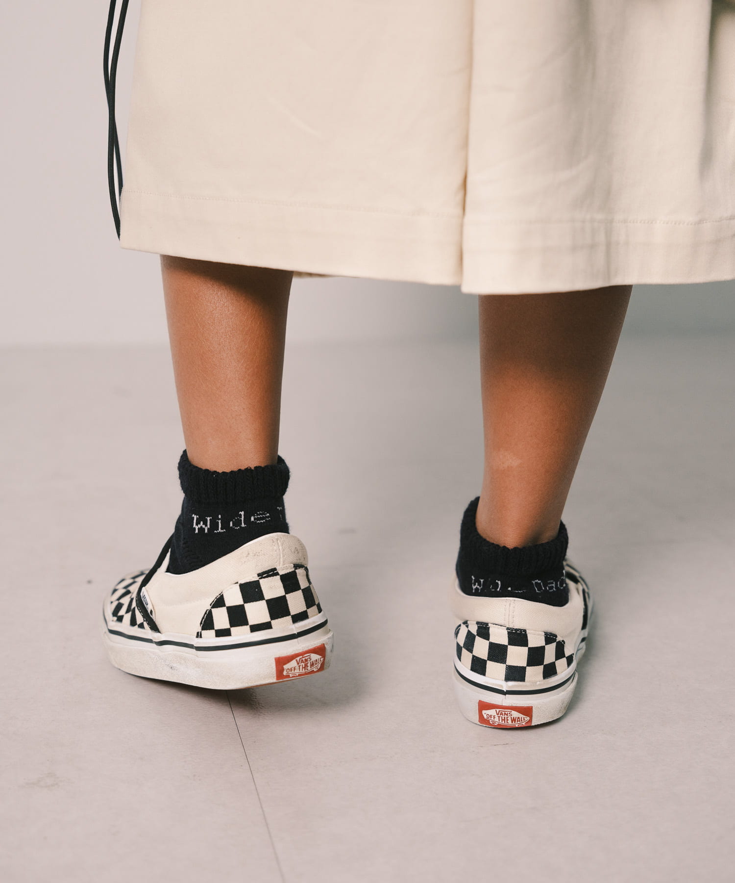 Wide Dad　Dad CORDURA SHORT SOX NAVY FREE