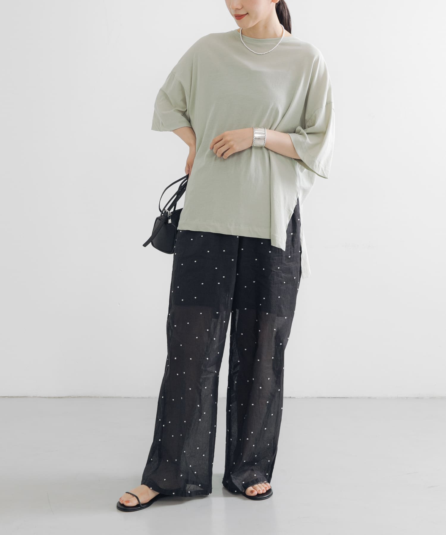 身長：162cm サイズ：FREE