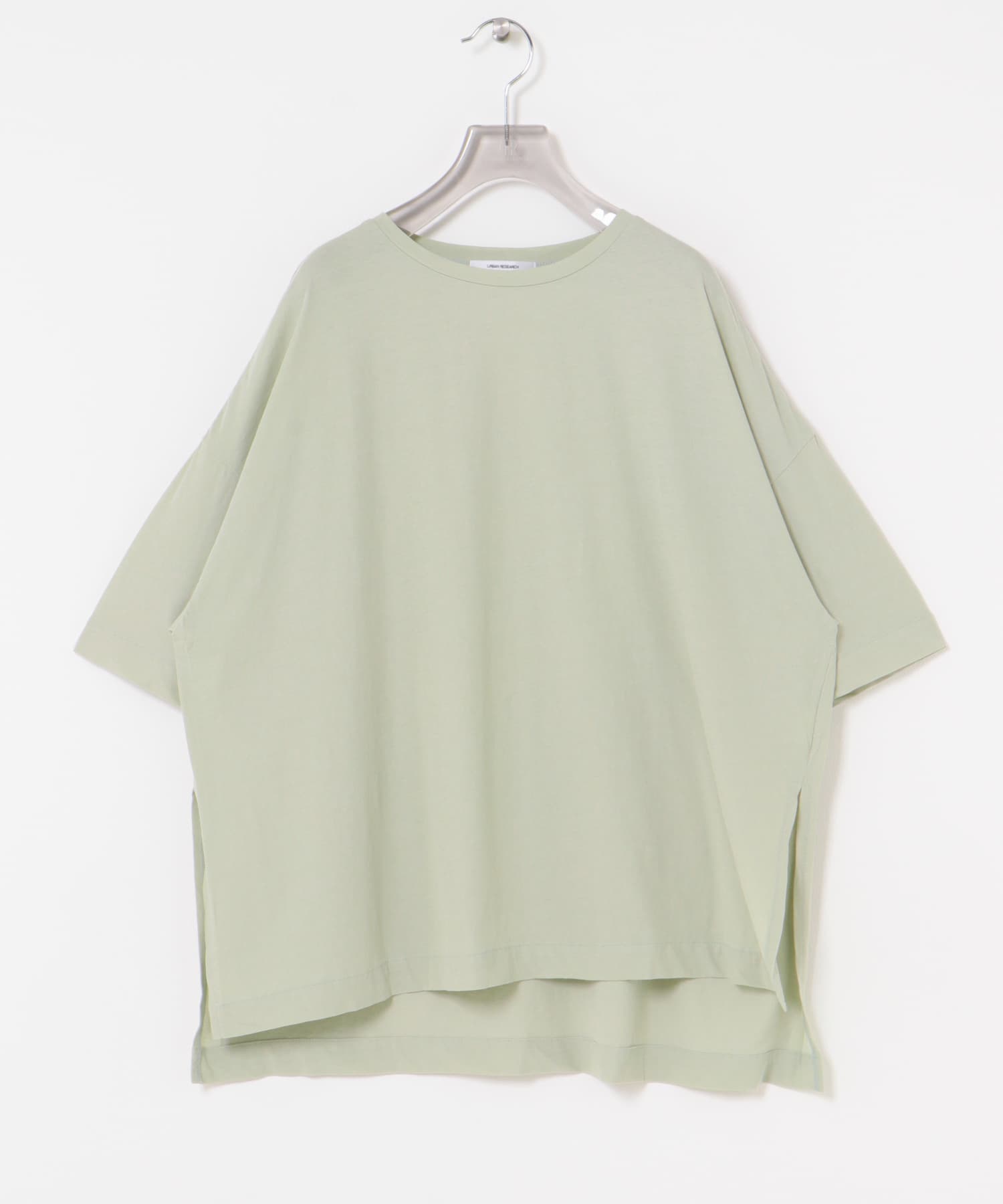 強撚天竺LOOSE Tシャツ L/GREEN FREE