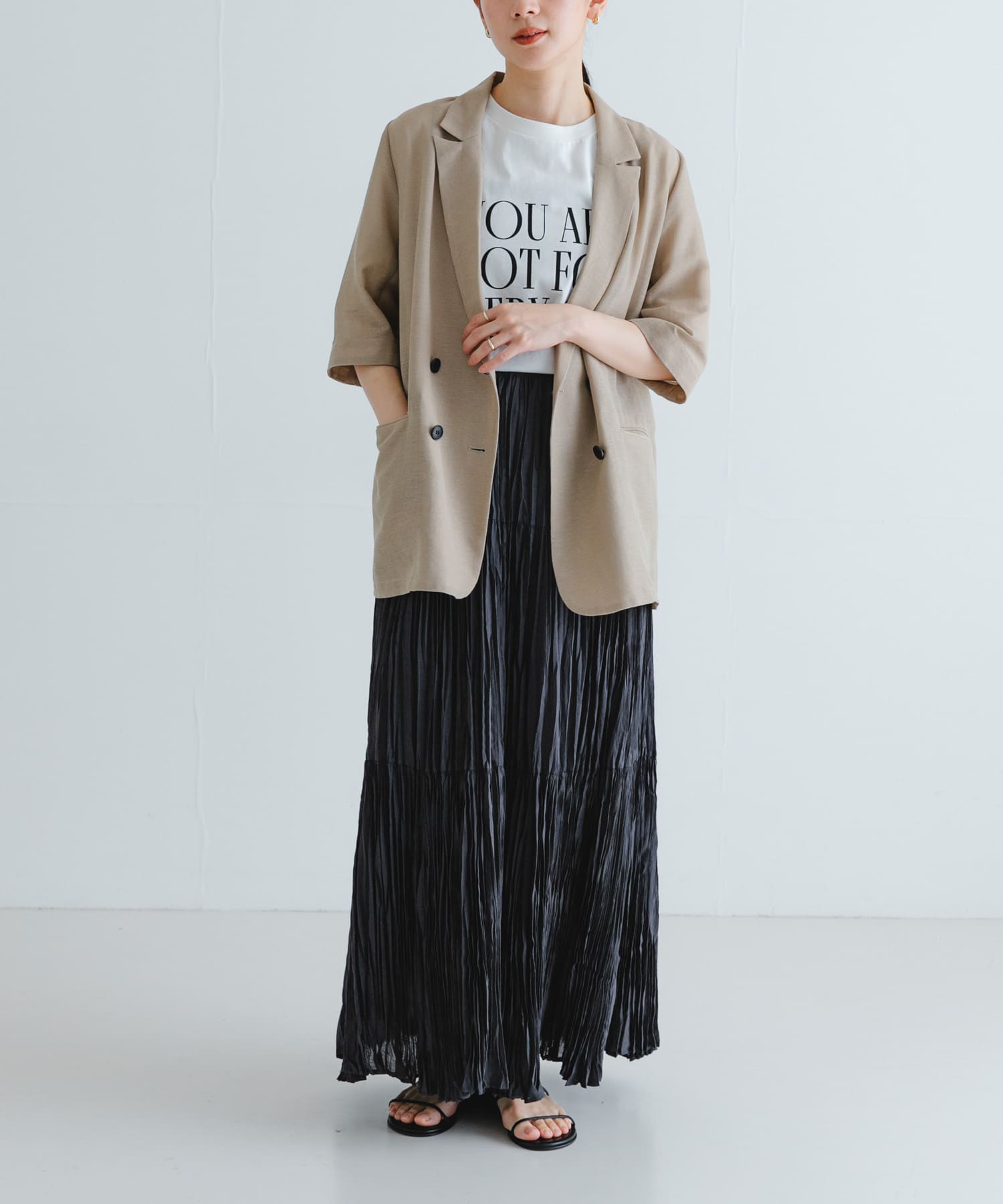 身長：162cm サイズ：FREE