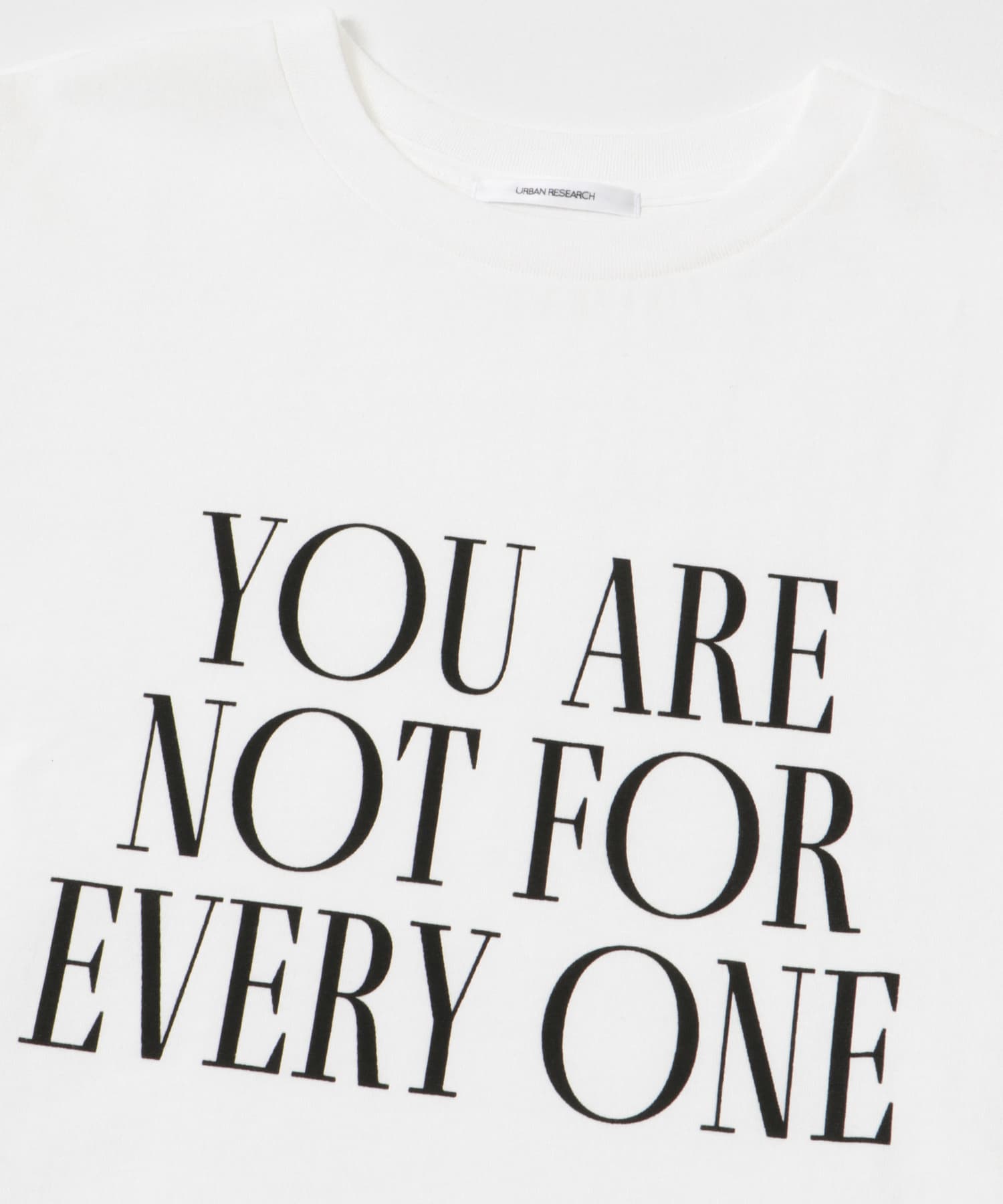 デザインロゴプリントTシャツ OFF-2 FREE