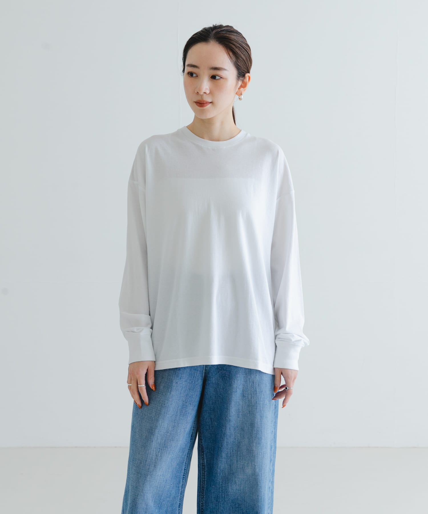 コットンロングスリーブカットソー(FREE OFF): トップス｜URBAN