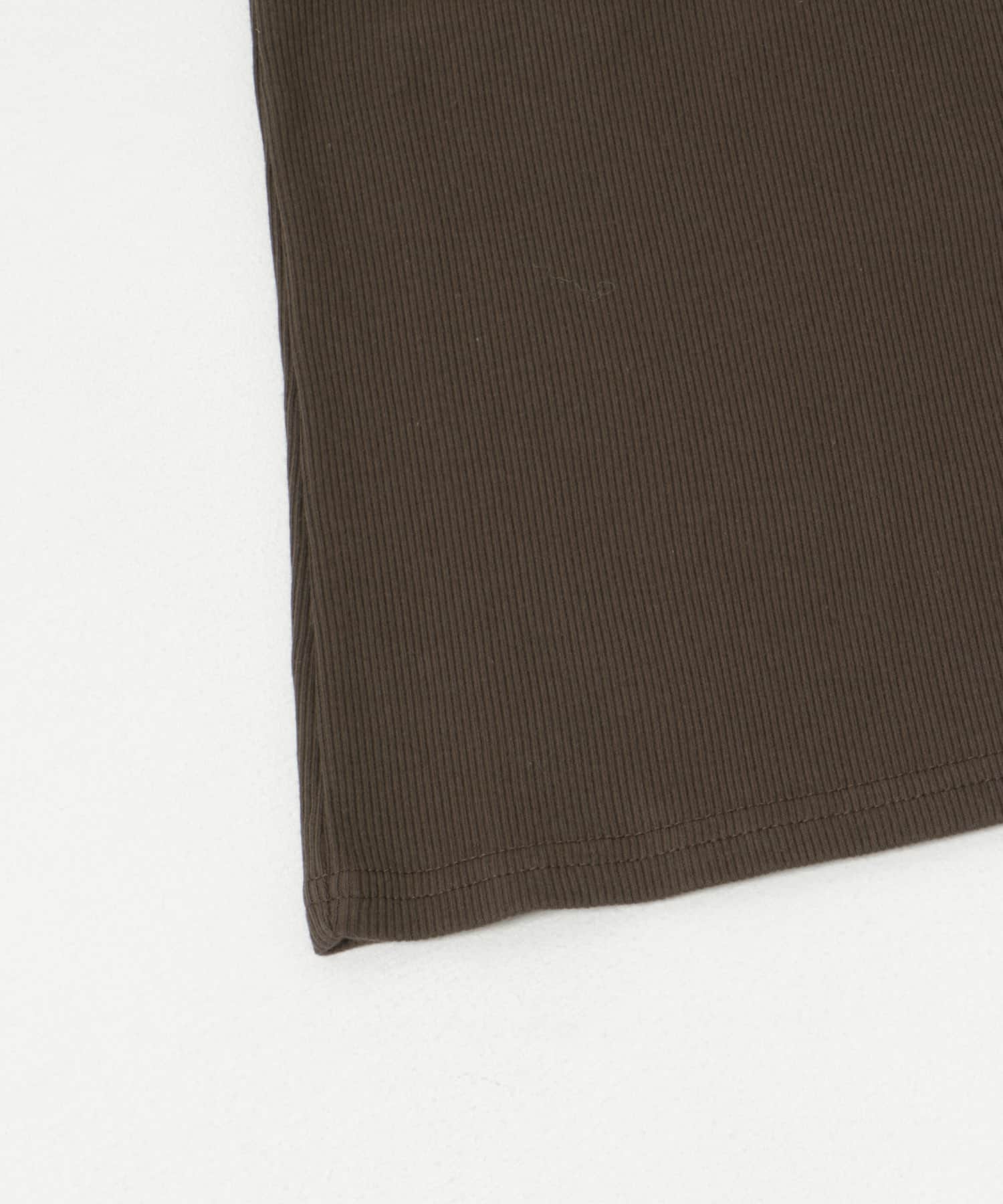 『MADE IN JAPAN』ソフトテレコタンクトップ BROWN FREE
