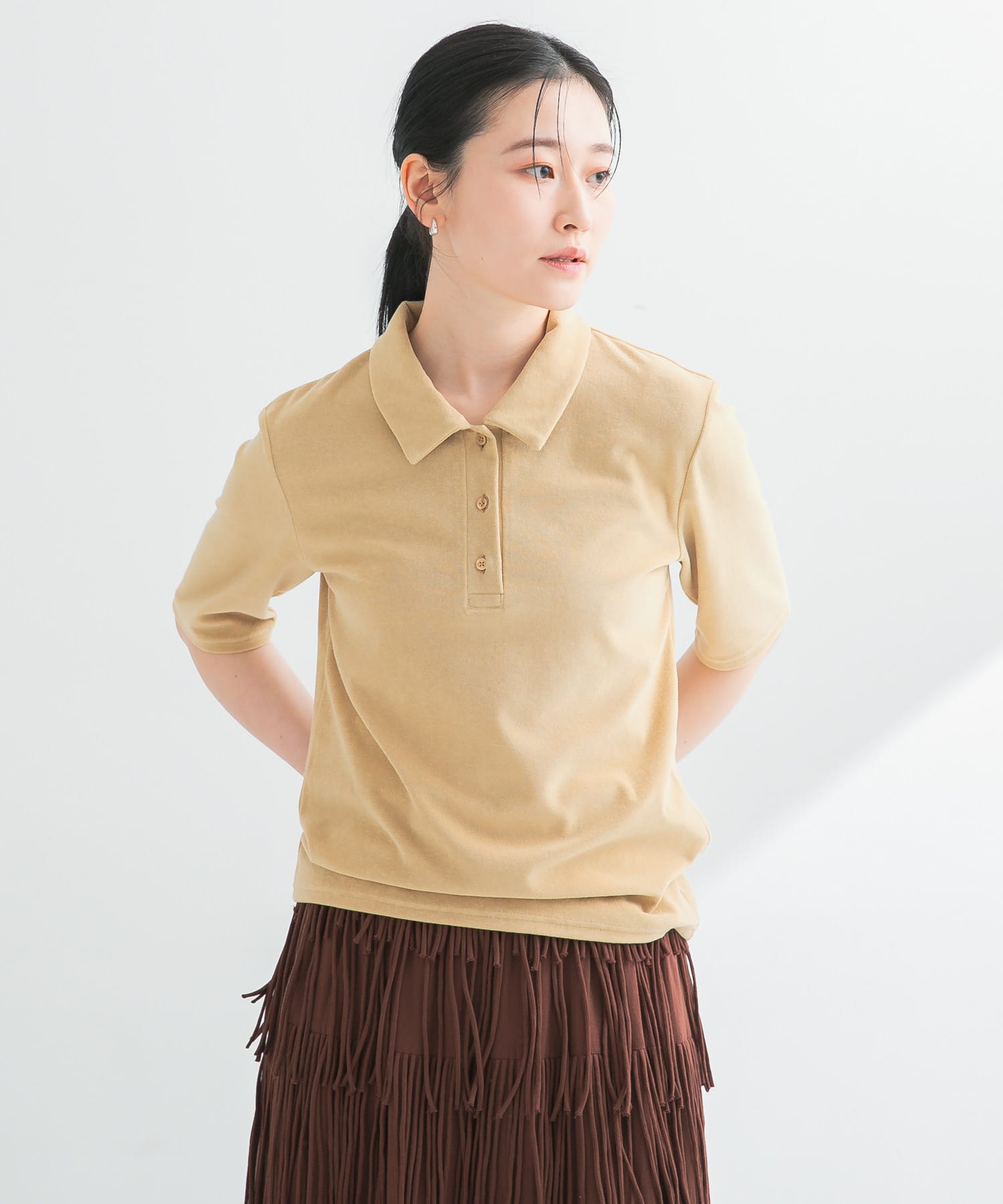 パイルポロ衿カットソー(FREE GRAY): トップス｜URBAN RESEARCH公式