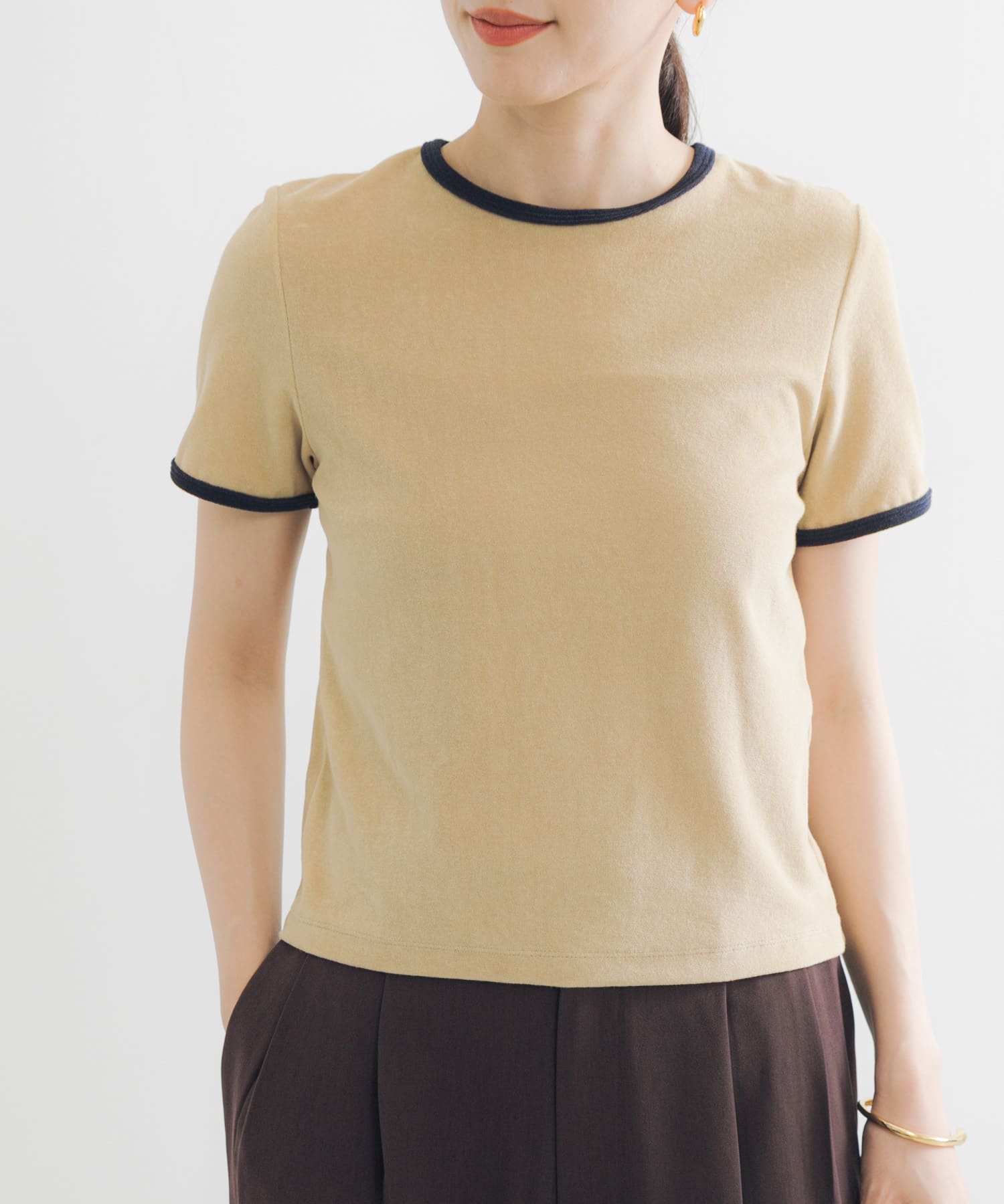 パイルリンガーコンパクトTシャツ