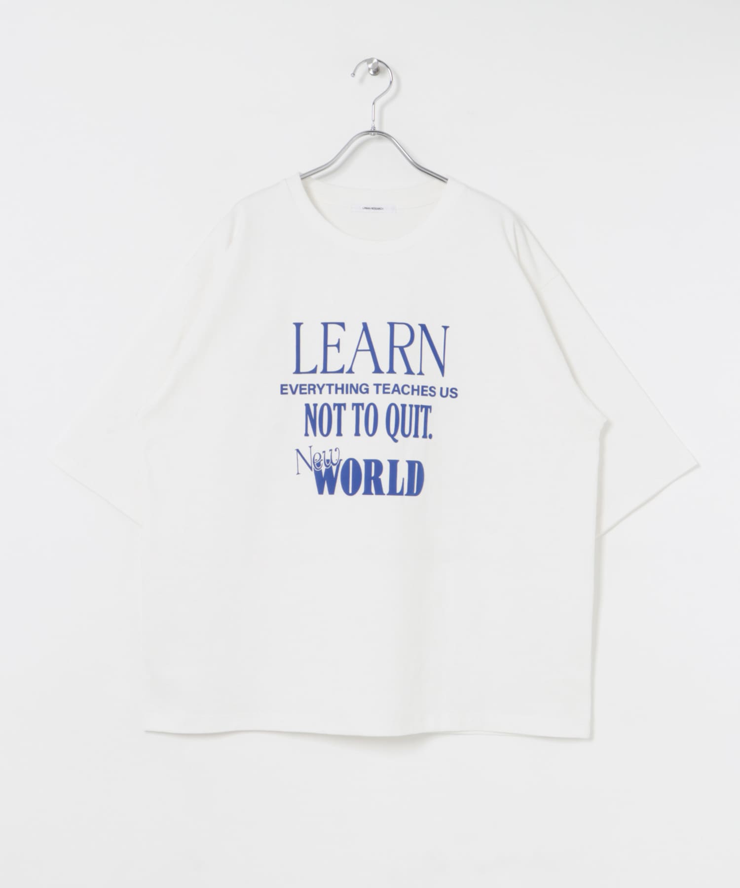 ロゴプリントルーズTシャツ OFF1 FREE