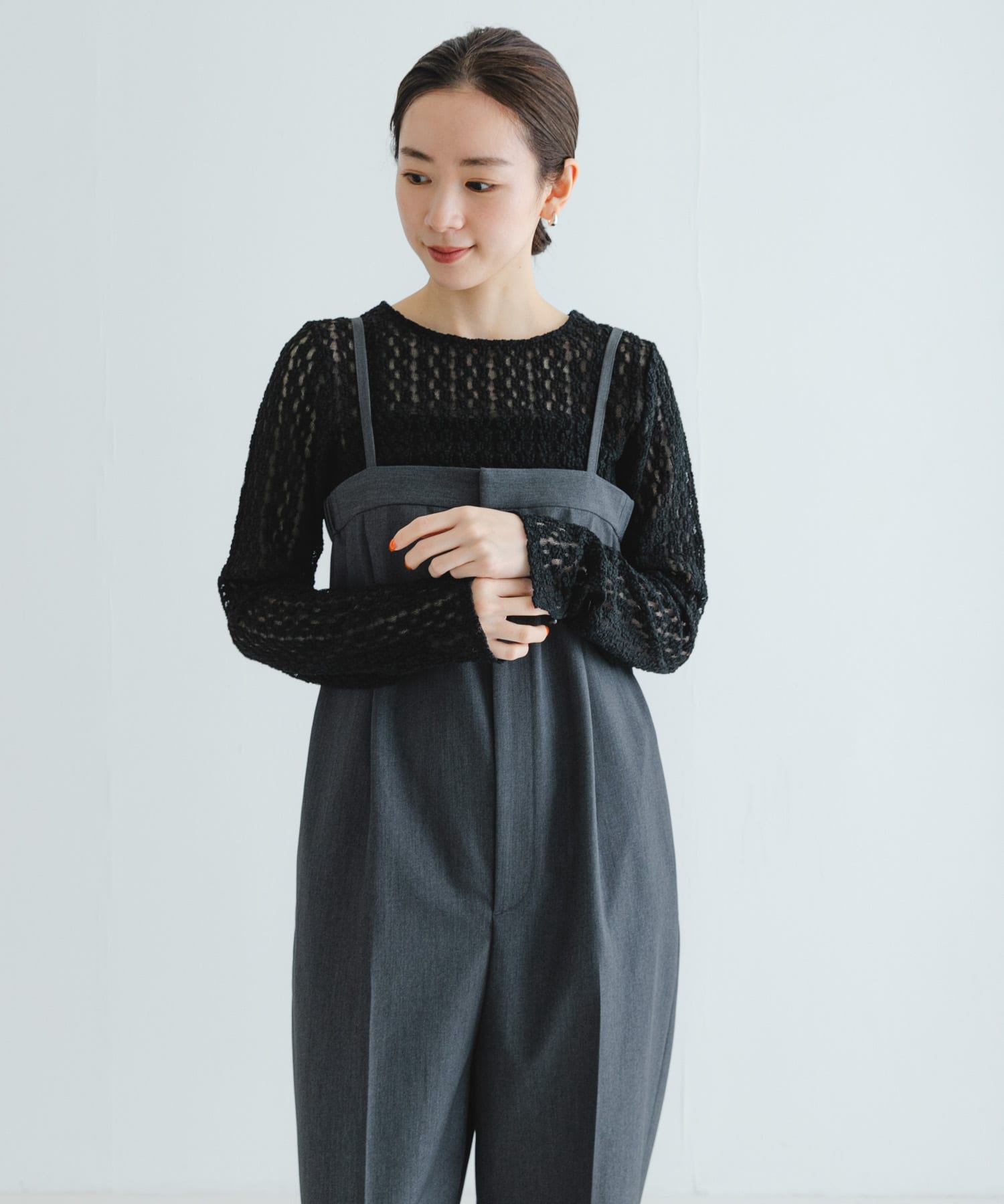 身長：162cm サイズ：FREE