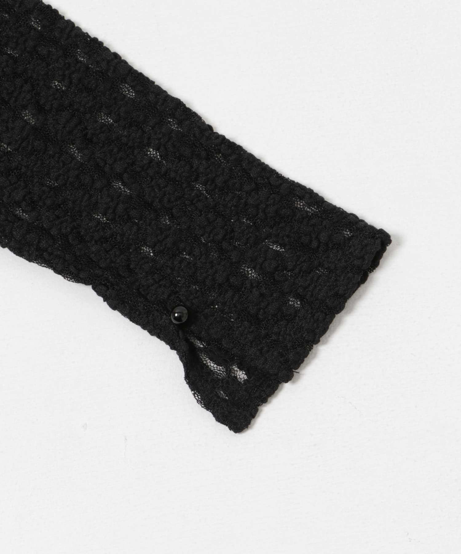 ストレッチレースプルオーバー BLACK FREE