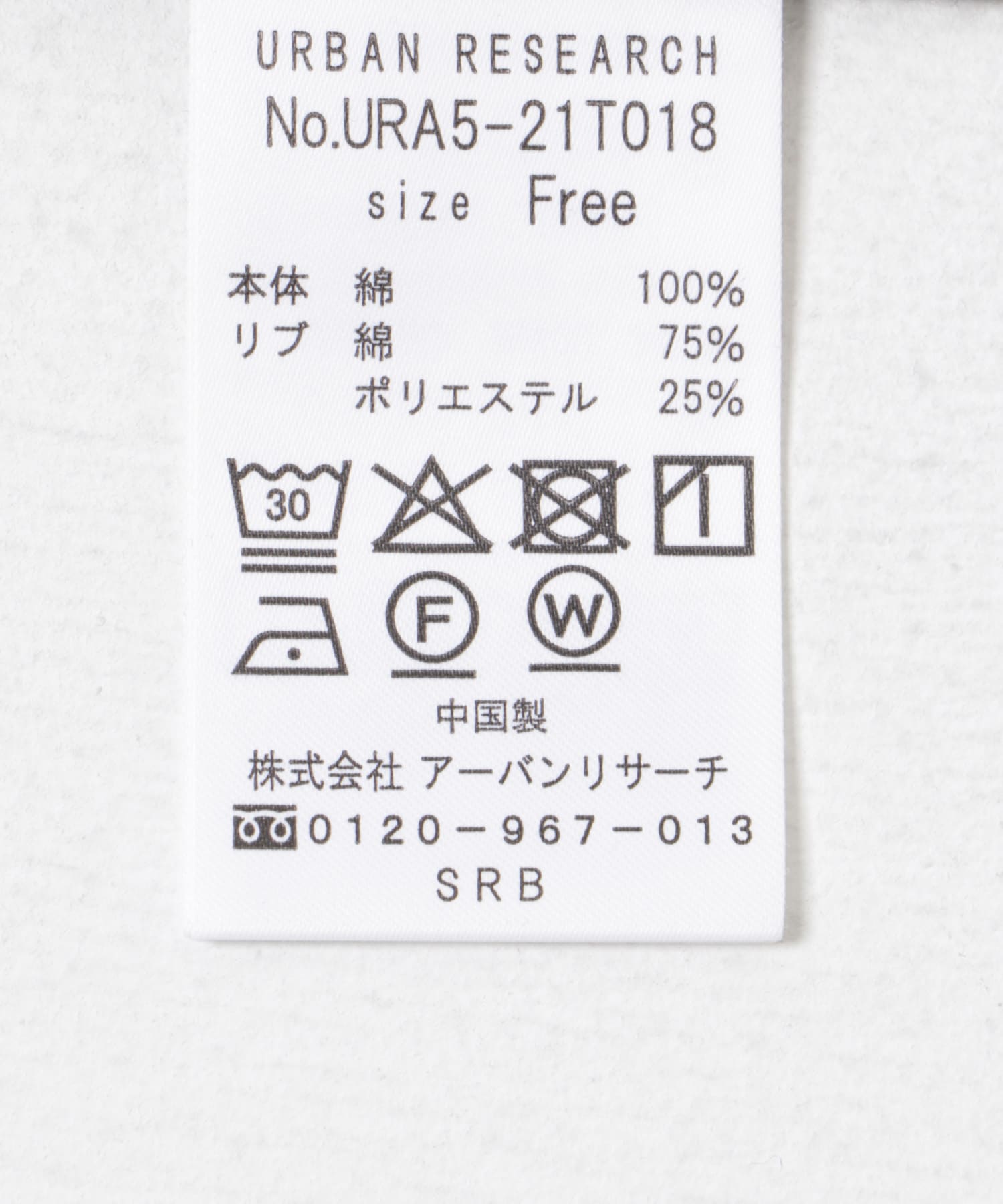 スーピマコットンフレンチスリーブカットソー WHITE FREE