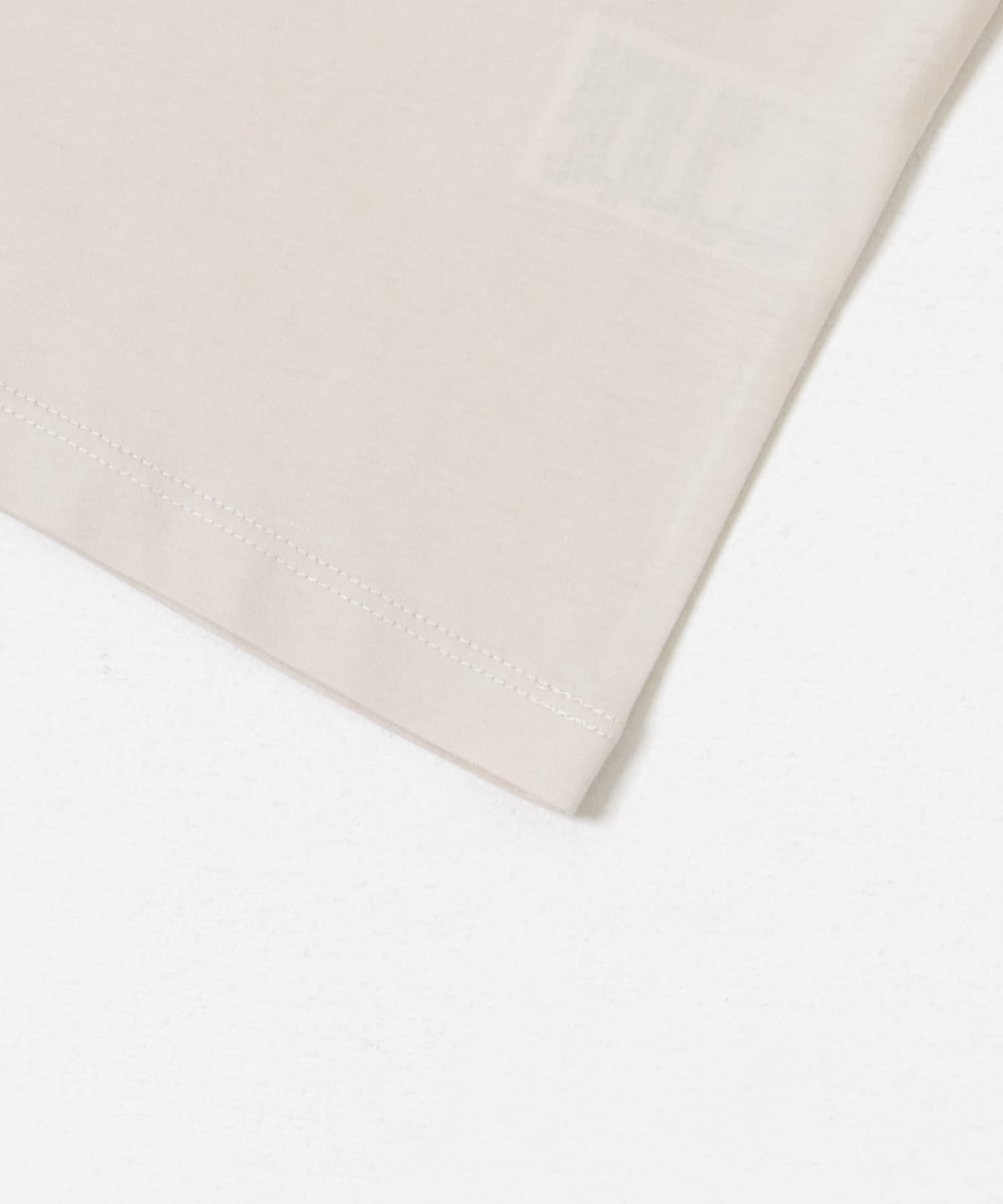 スーピマコットンフレンチスリーブカットソー TAUPE FREE