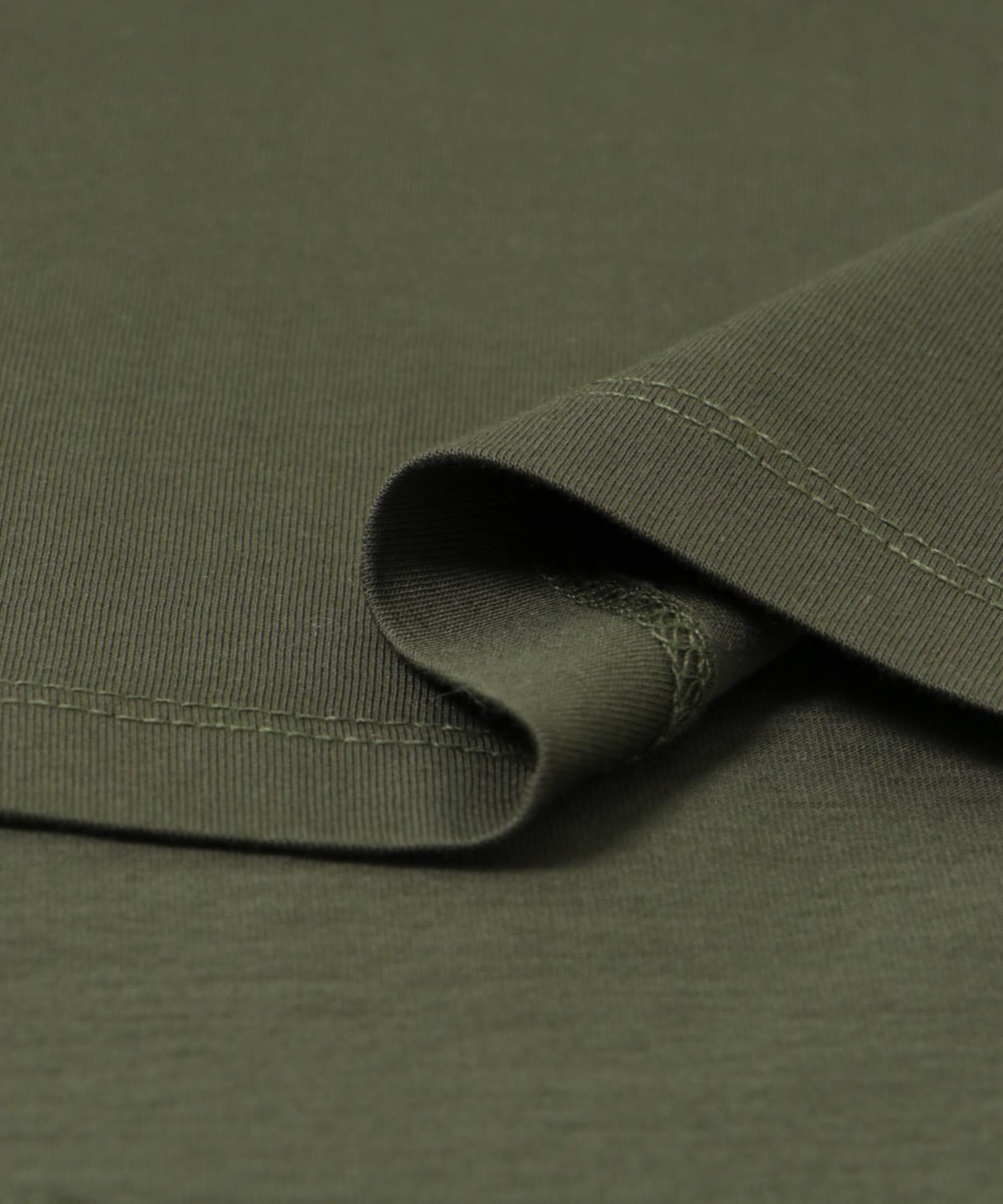 スーピマコットンフレンチスリーブカットソー KHAKI FREE