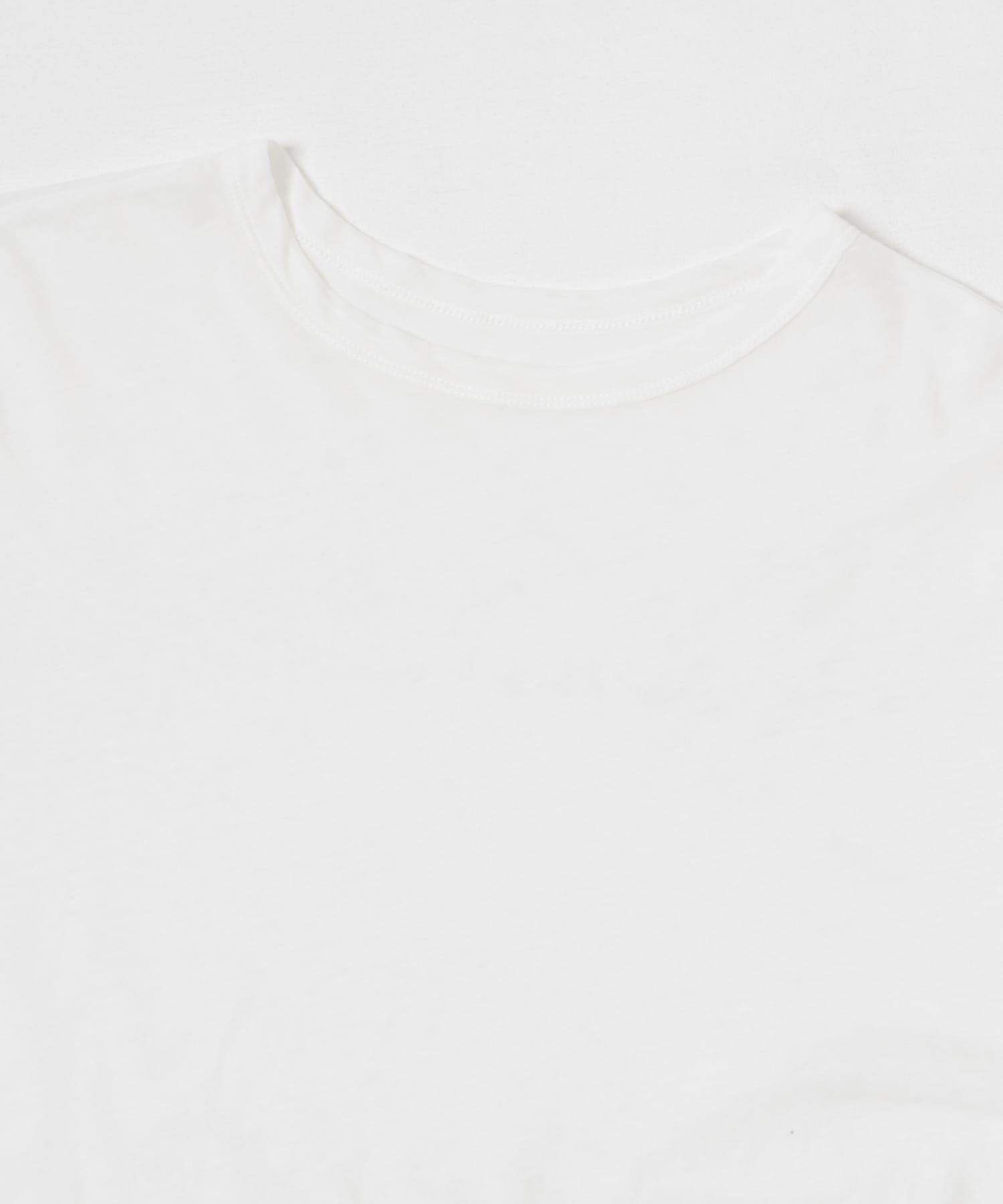 new basic　ドライツイストシアーTシャツ WHITE FREE