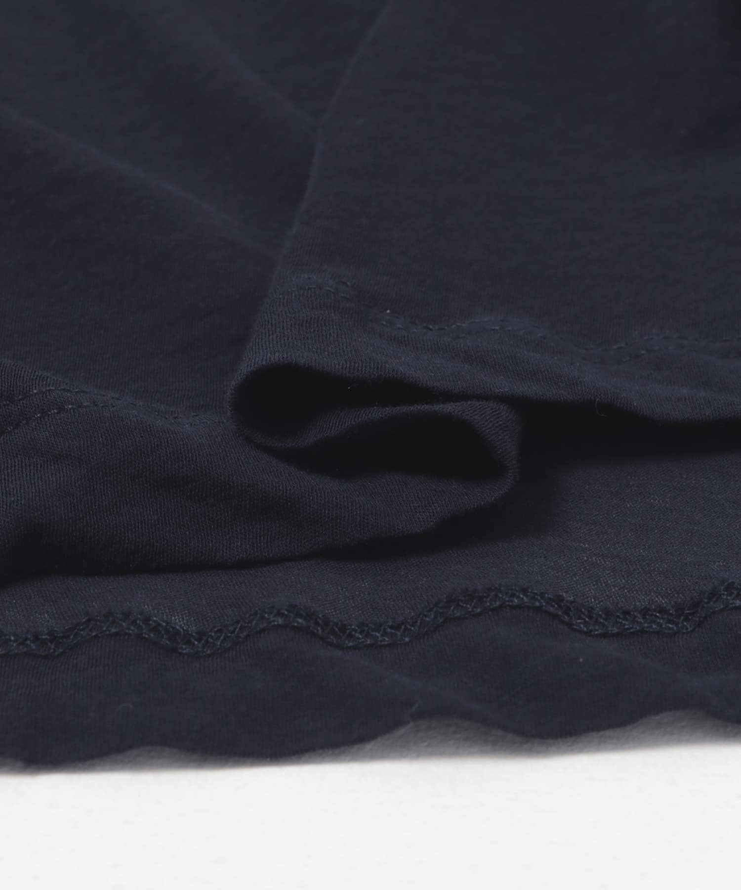 new basic　ドライツイストシアーTシャツ NAVY FREE
